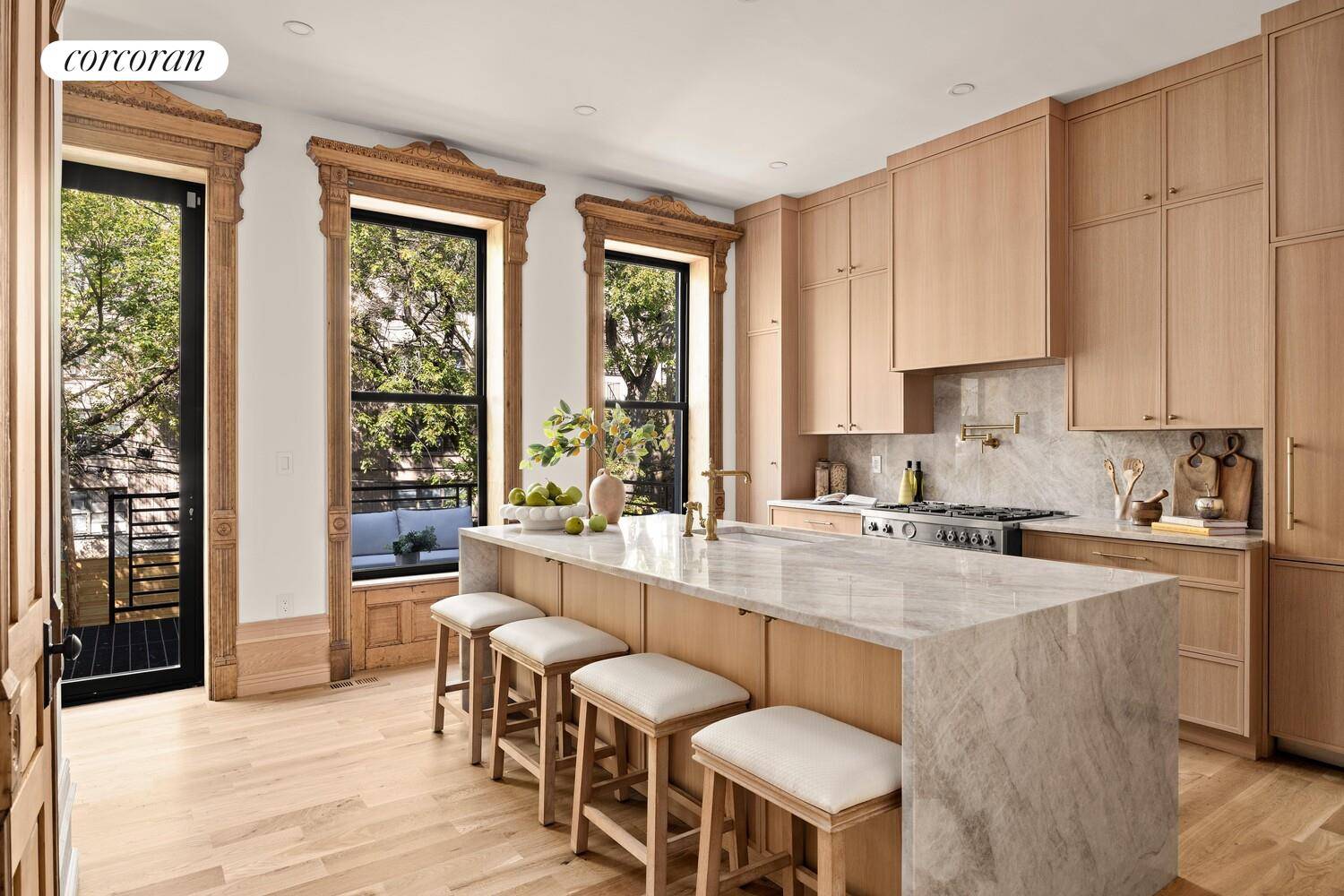 The best of all worlds awaits at 569 Monroe Street in Stuyvesant Heights.