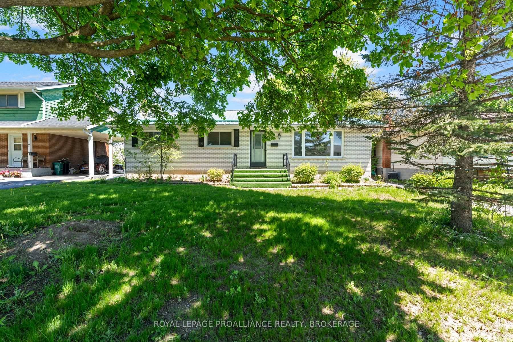 Welcome to 5 Armour Crescent, a solid all brick Bungalow centrally located on a quiet cul de sac in Trenton that is perfect for first time home buyers, multigenerational families ...