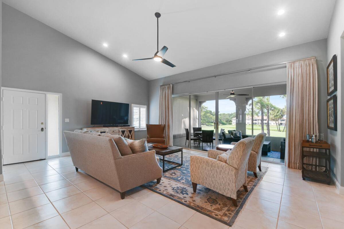 Beautifully updated and furnished 3 bedroom 2 bath 1 car garage unit on the 7th hole of the Championship Golf course.