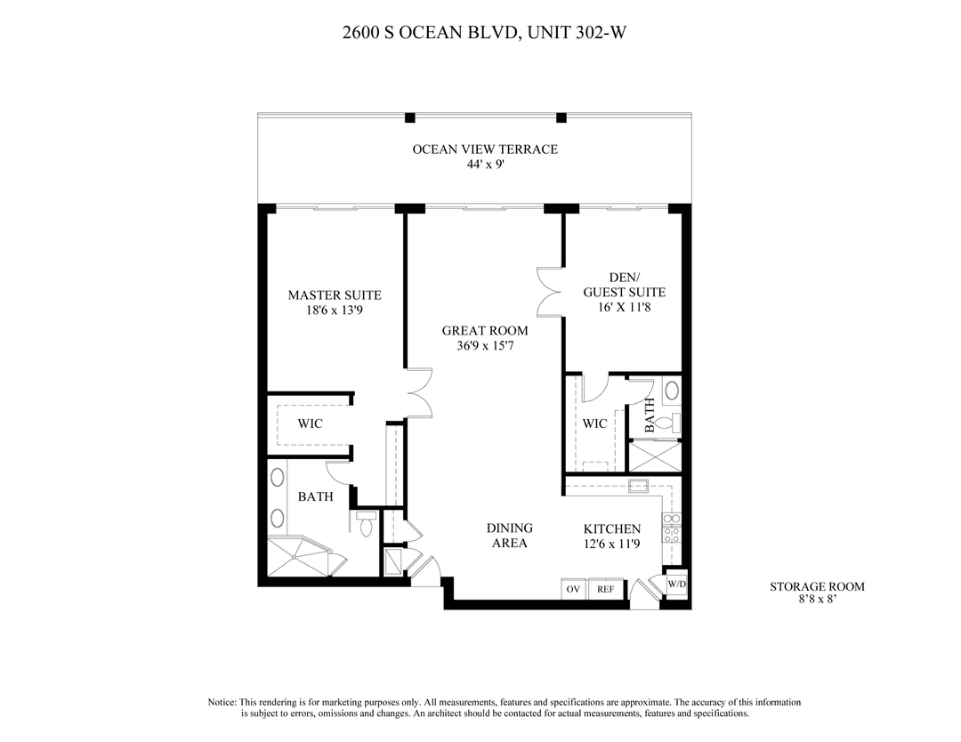 Welcome to your oceanfront paradise.