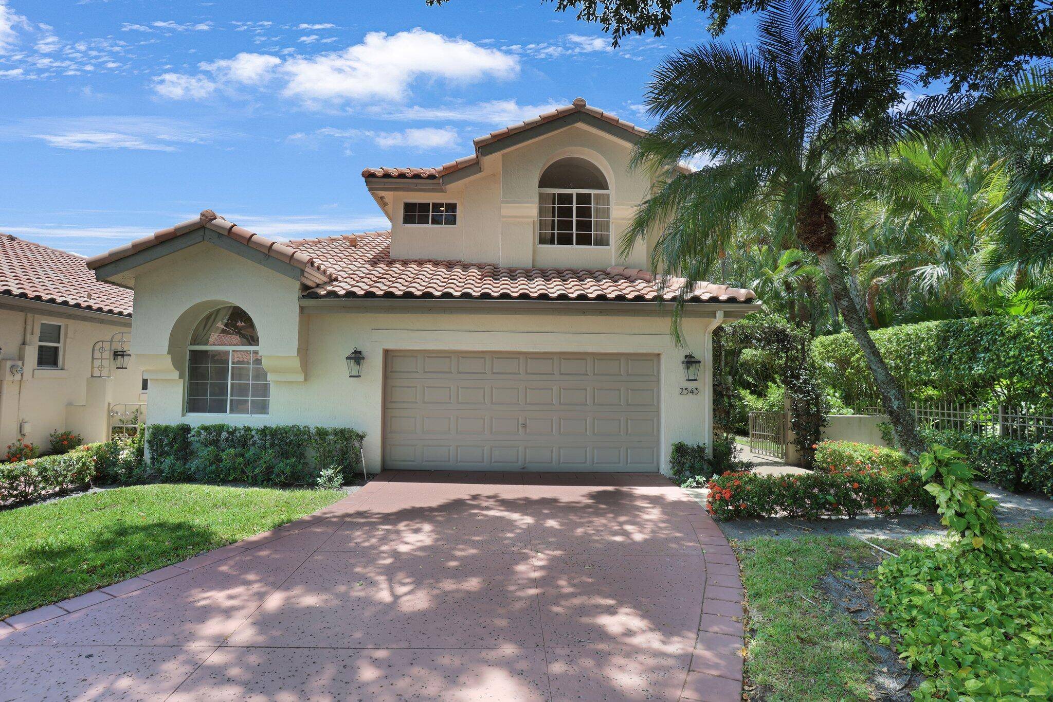 Beautiful home located on a private lot.