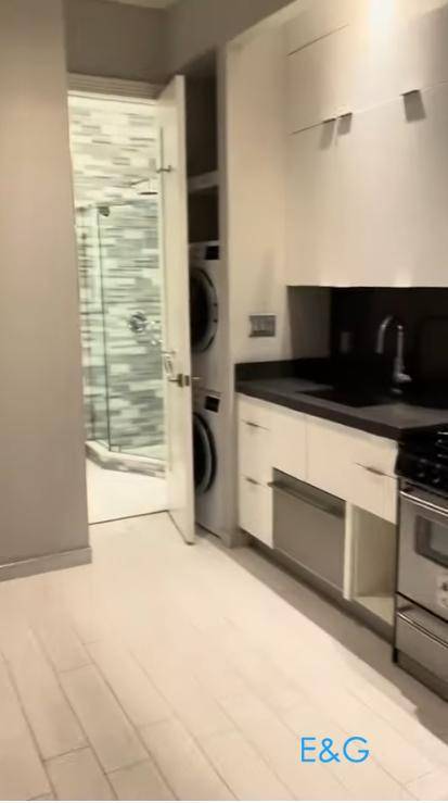 Available for February occupancy, this beautifully renovated 1 bedroom 1 bath apartment in an elevator building with modern updates features an updated kitchen with dishwasher, and an in unit washer ...