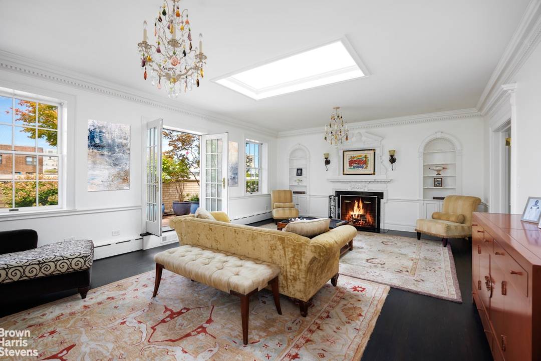 A true Park Avenue penthouse rarity, this full floor penthouse is not only surrounded by over 2, 000 square feet of a beautifully landscaped, 360 degree, wraparound terrace, but also ...