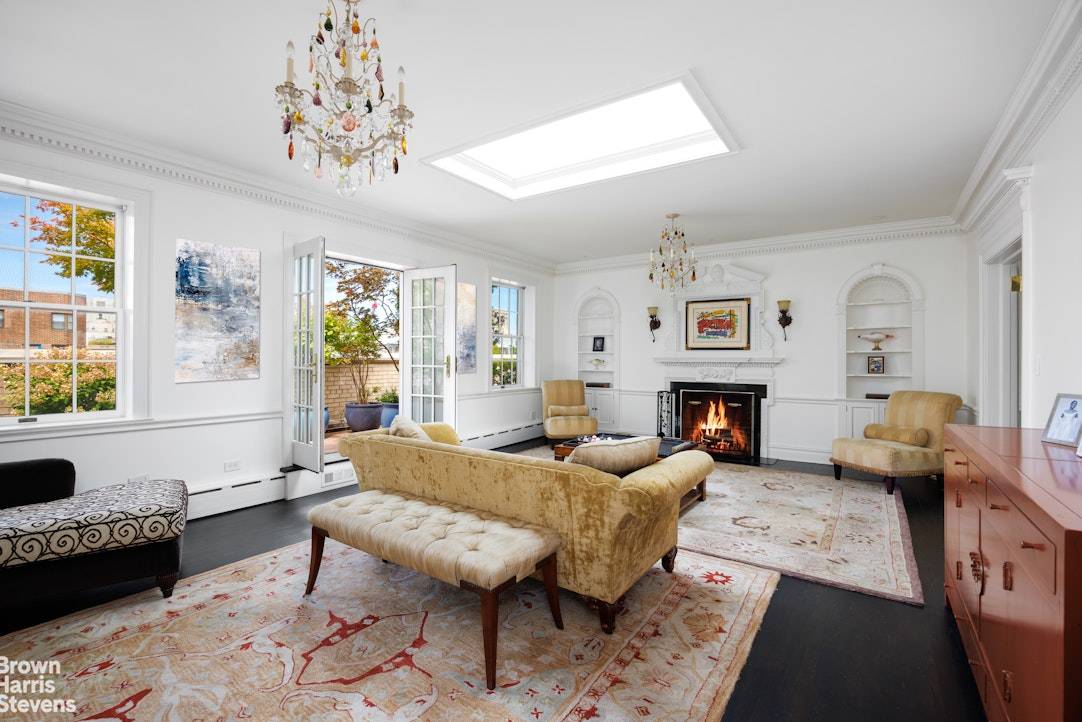 A true Park Avenue penthouse rarity, this full floor penthouse is not only surrounded by over 2, 000 square feet of a beautifully landscaped, 360 degree, wraparound terrace, but also ...