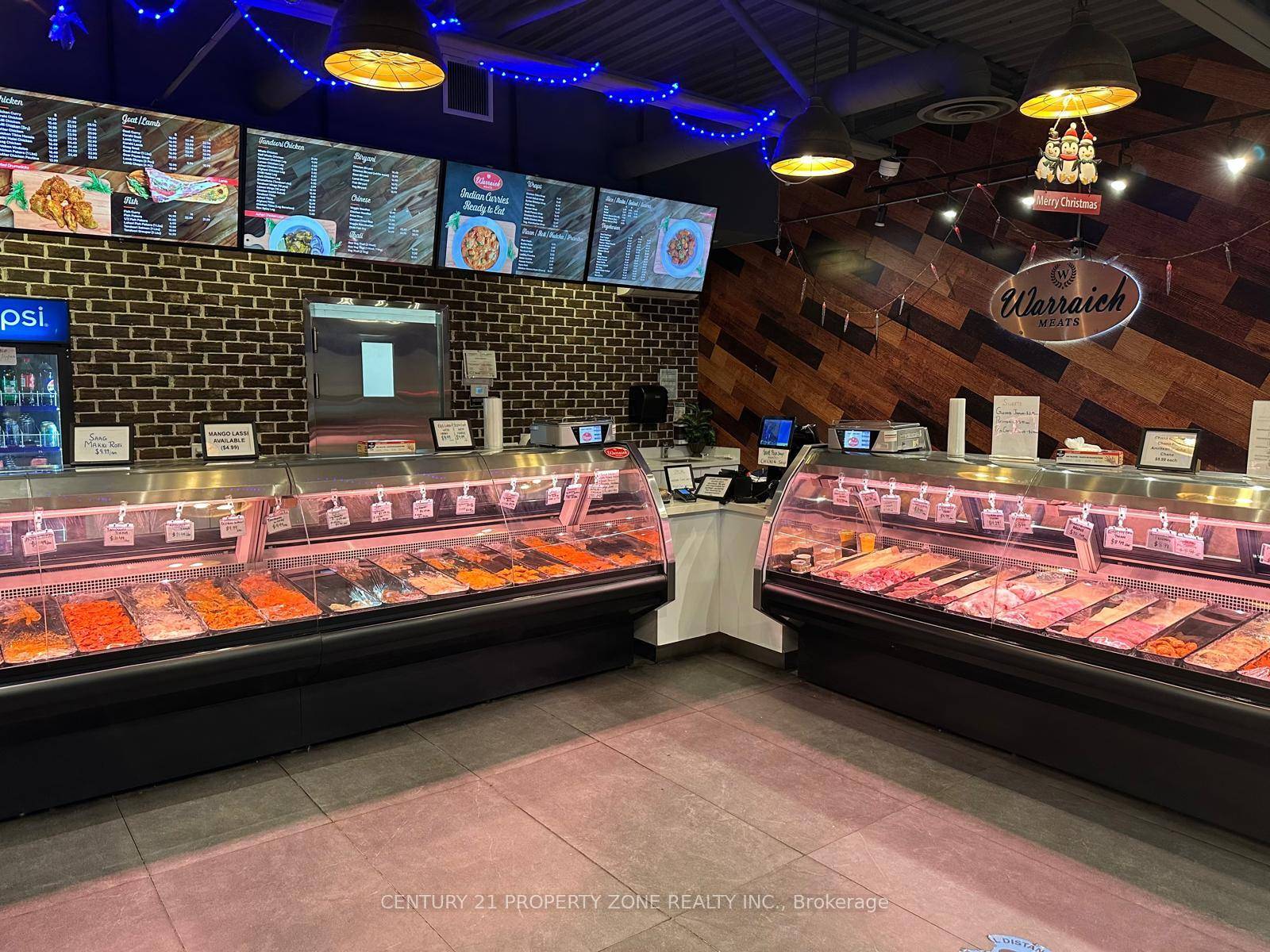 Excellent opportunity to own a well established franchise Indian meat shop amp ; restaurant in abusy Kitchener plaza.