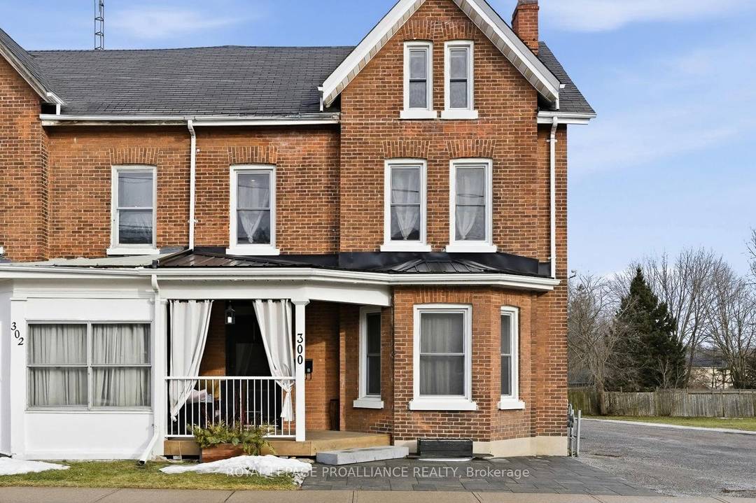 Welcome to 300 George St in Cobourg, an updated all brick legal duplex built in 1910 and thoughtfully designed to blend historic character with modern functionality.