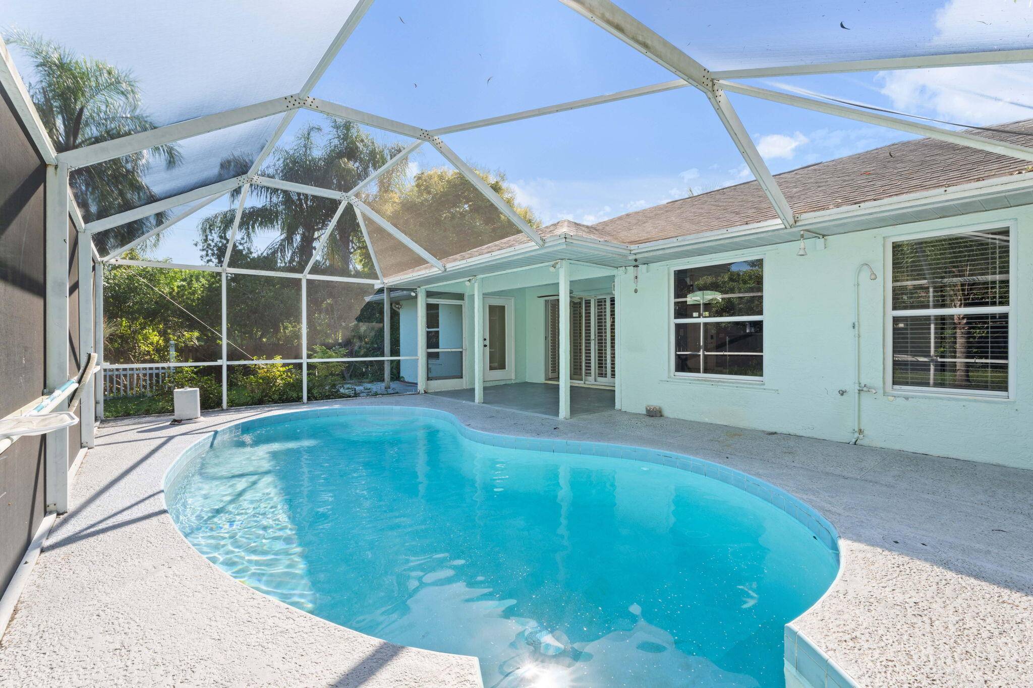 One of the best priced pool homes in Port Saint Lucie.