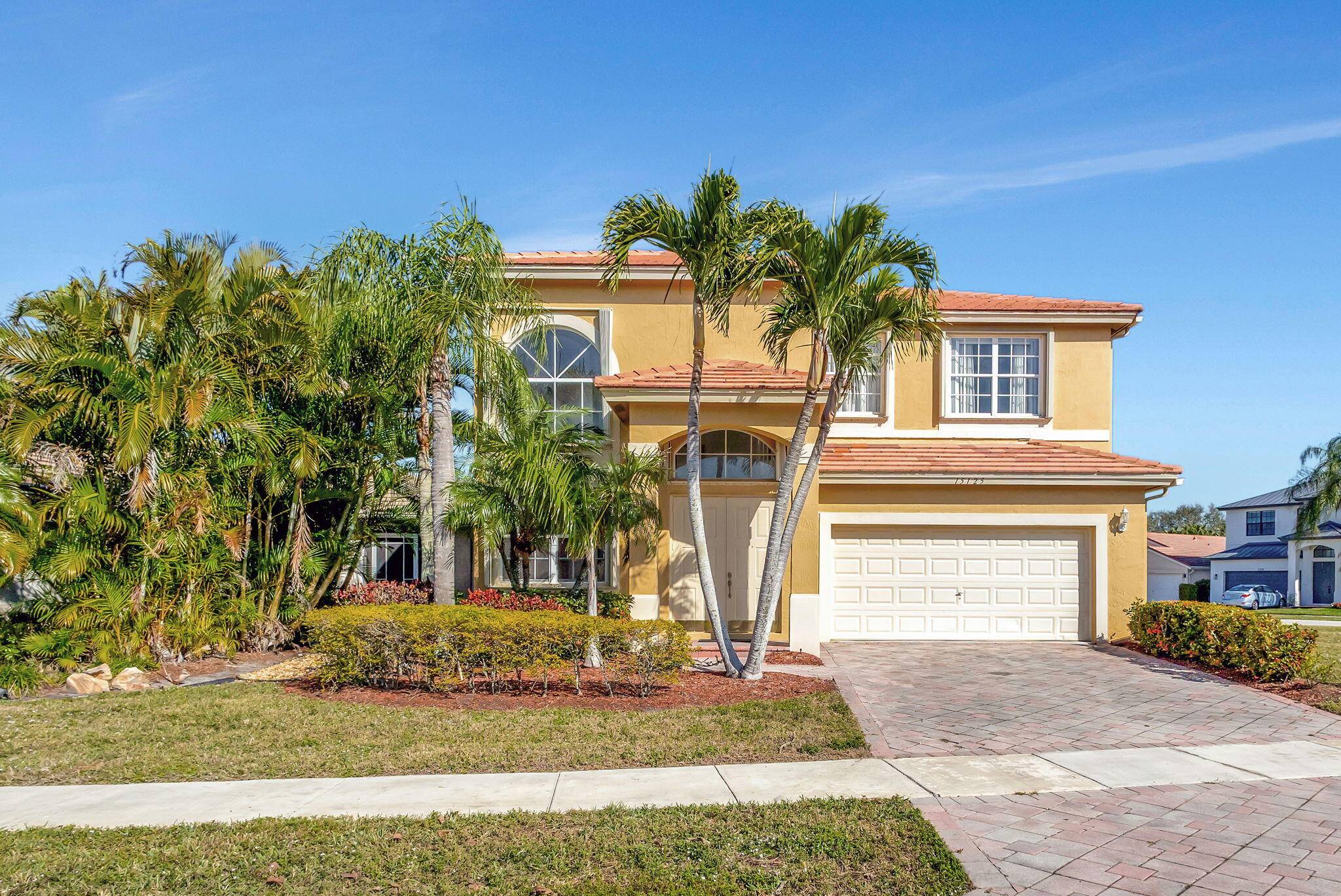 Enjoy this fully furnished 4 bedroom 3 bath home with 2 car garage in the sought after gated community of Lakefield.