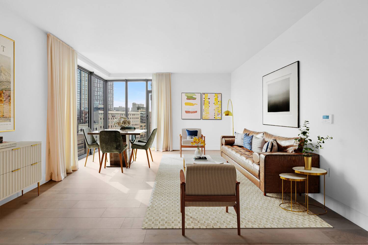 Welcome to 12D at The Nevins, a thoughtfully designed 2 bedroom, 2 bathroom condo rental located at 319 Schermerhorn Street in the heart of Downtown Brooklyn.