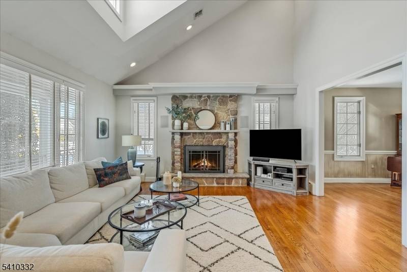 Spectacular custom home in the highly sought after Baltusrol Top neighborhood.