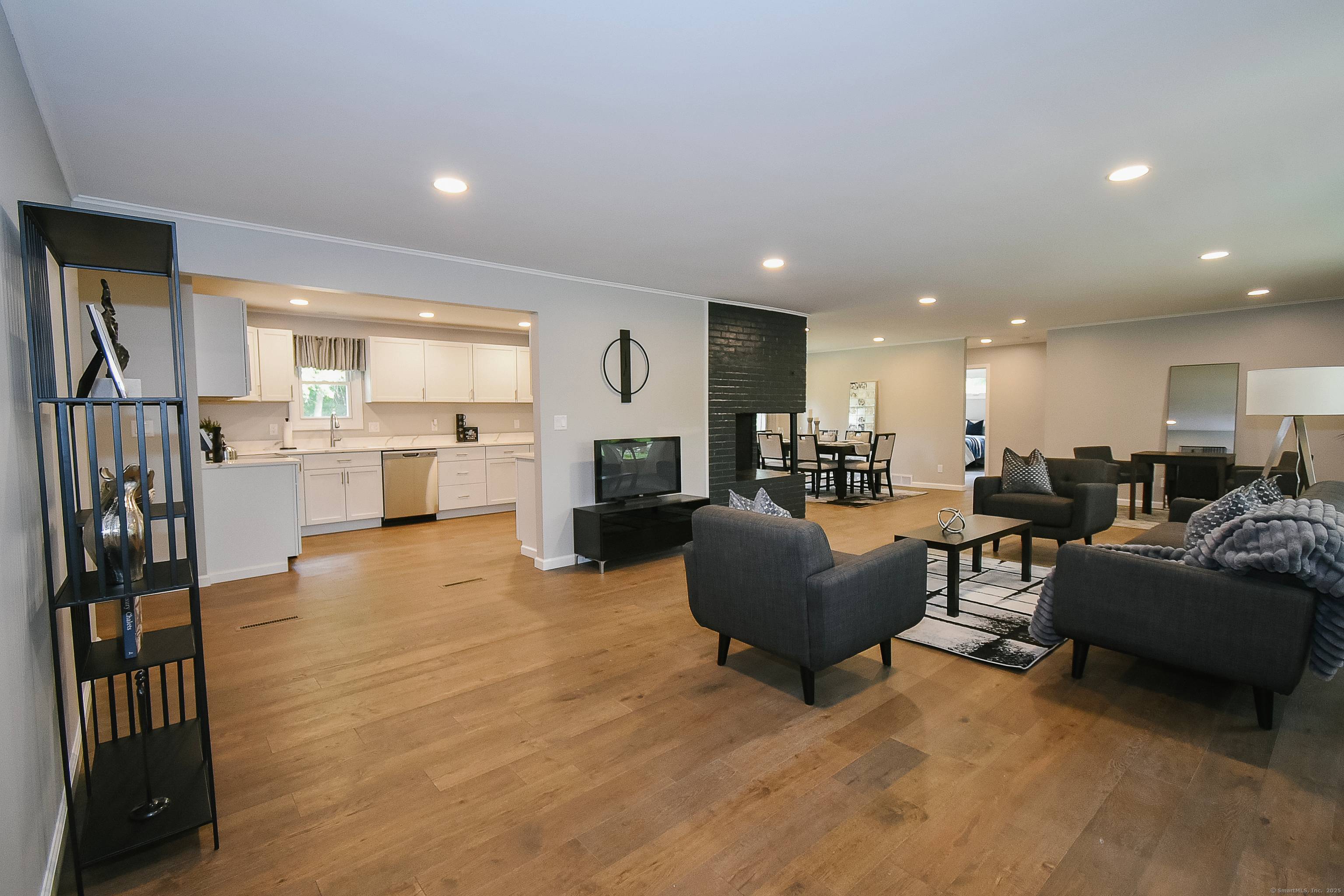 Welcome Home to a Stunning, freshly renovated ranch that combines modern style with classic comfort.