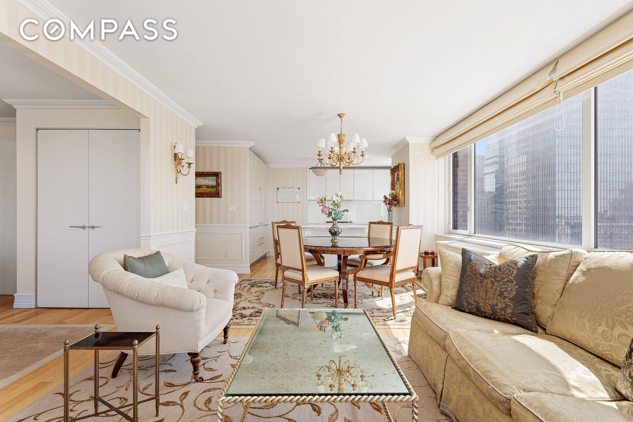 Welcome to Residence 33U, one of the most exceptional three bedroom, two bathroom homes at the iconic Sheffield Condominium.