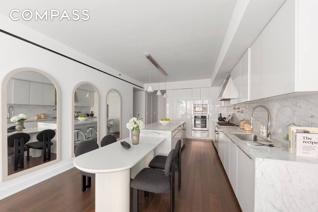 Modern Elegance Meets Tribeca Charm Tucked away on a quiet cobblestone block, this pristine 3 bedroom, 3.