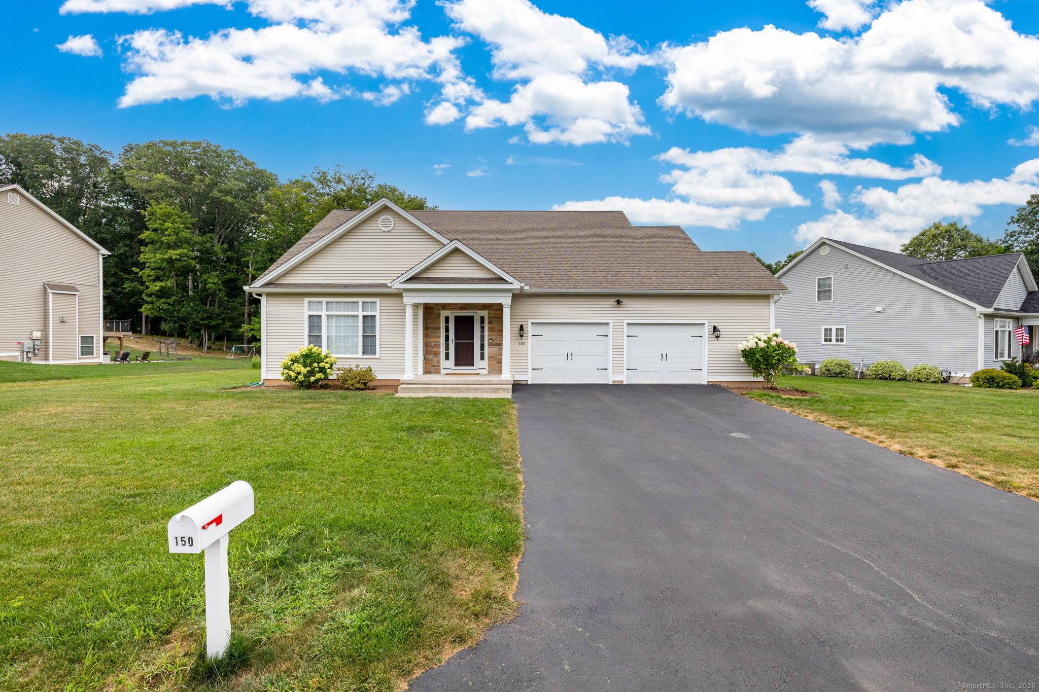 Nestled in a serene cul de sac, this beautifully maintained 3 bedroom, 2.