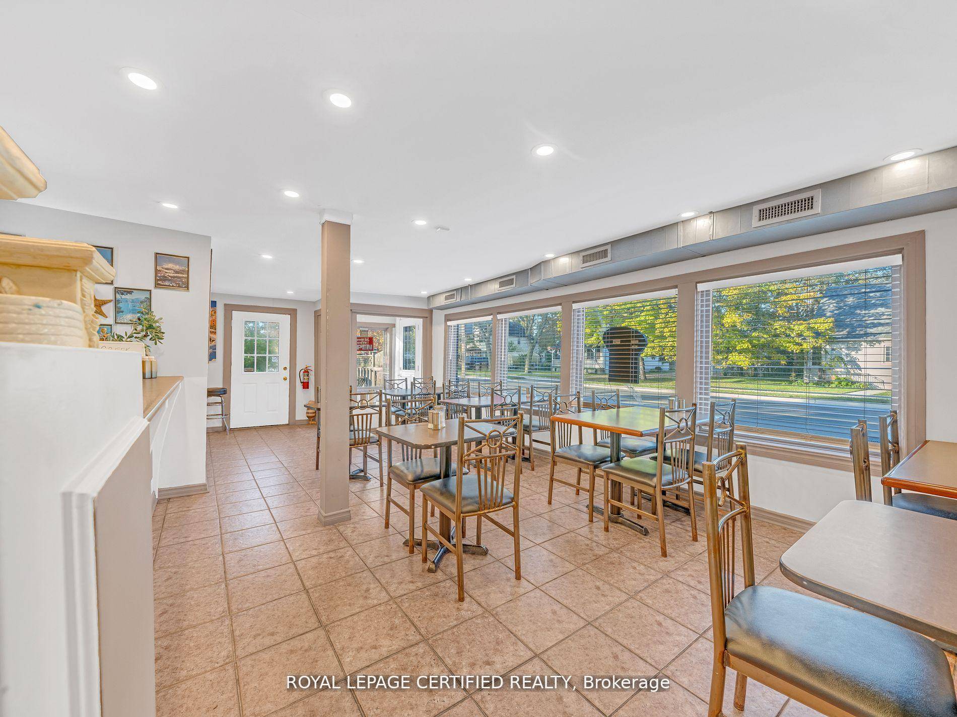 Amazing opportunity to own a multi use unit an established long time restaurant approximately 1000 sq ft amp ; residential units approximately 2400 sq ft.
