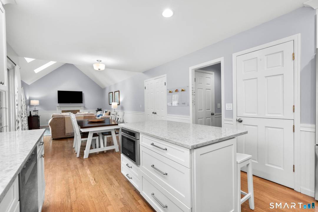 Tucked away on a quiet cul de sac in Stamford's highly sought after Newfield neighborhood, this beautifully updated 4 bedroom, 2.