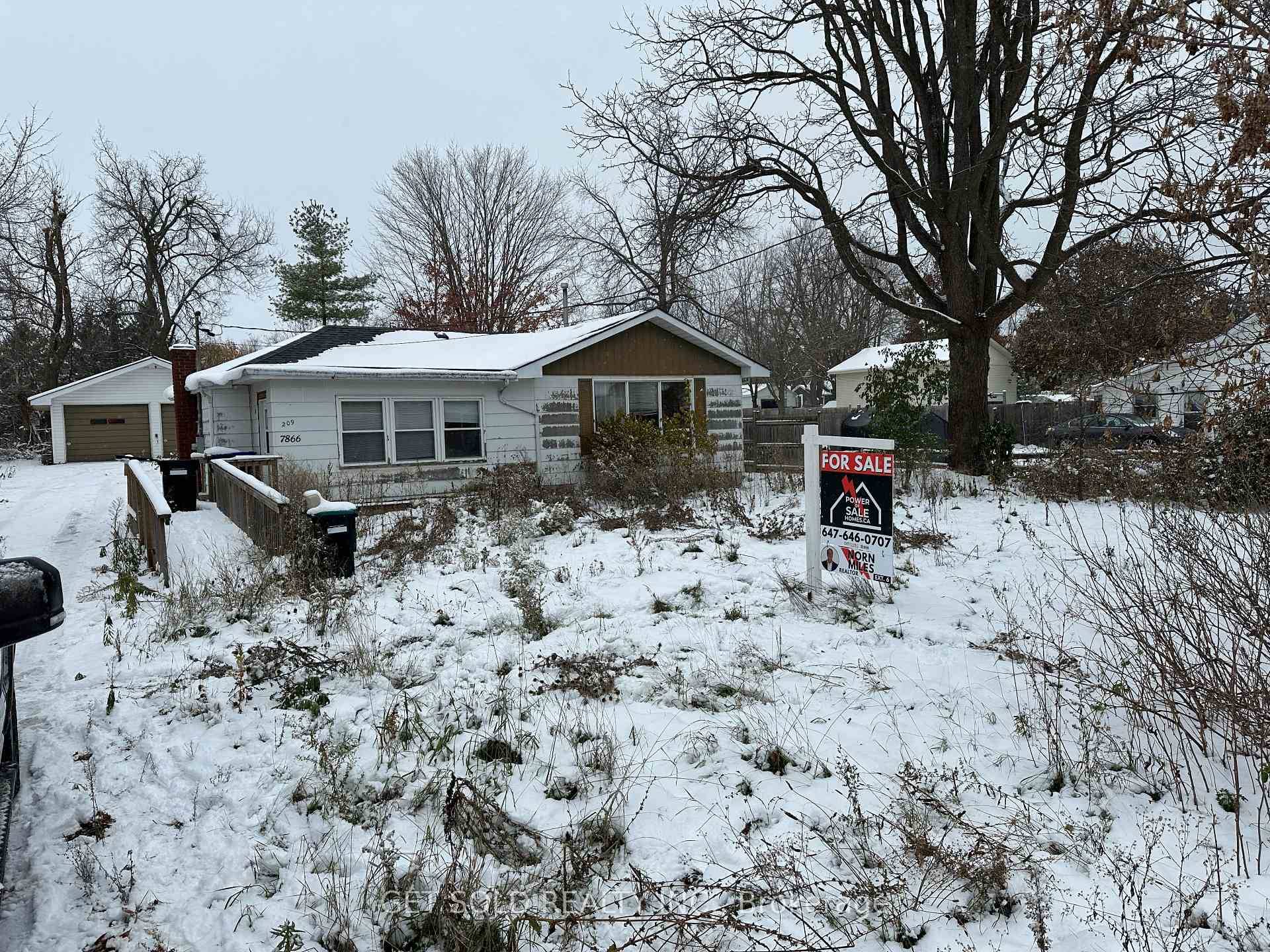 Level, fenced Investment property just out of downtown Stroud.