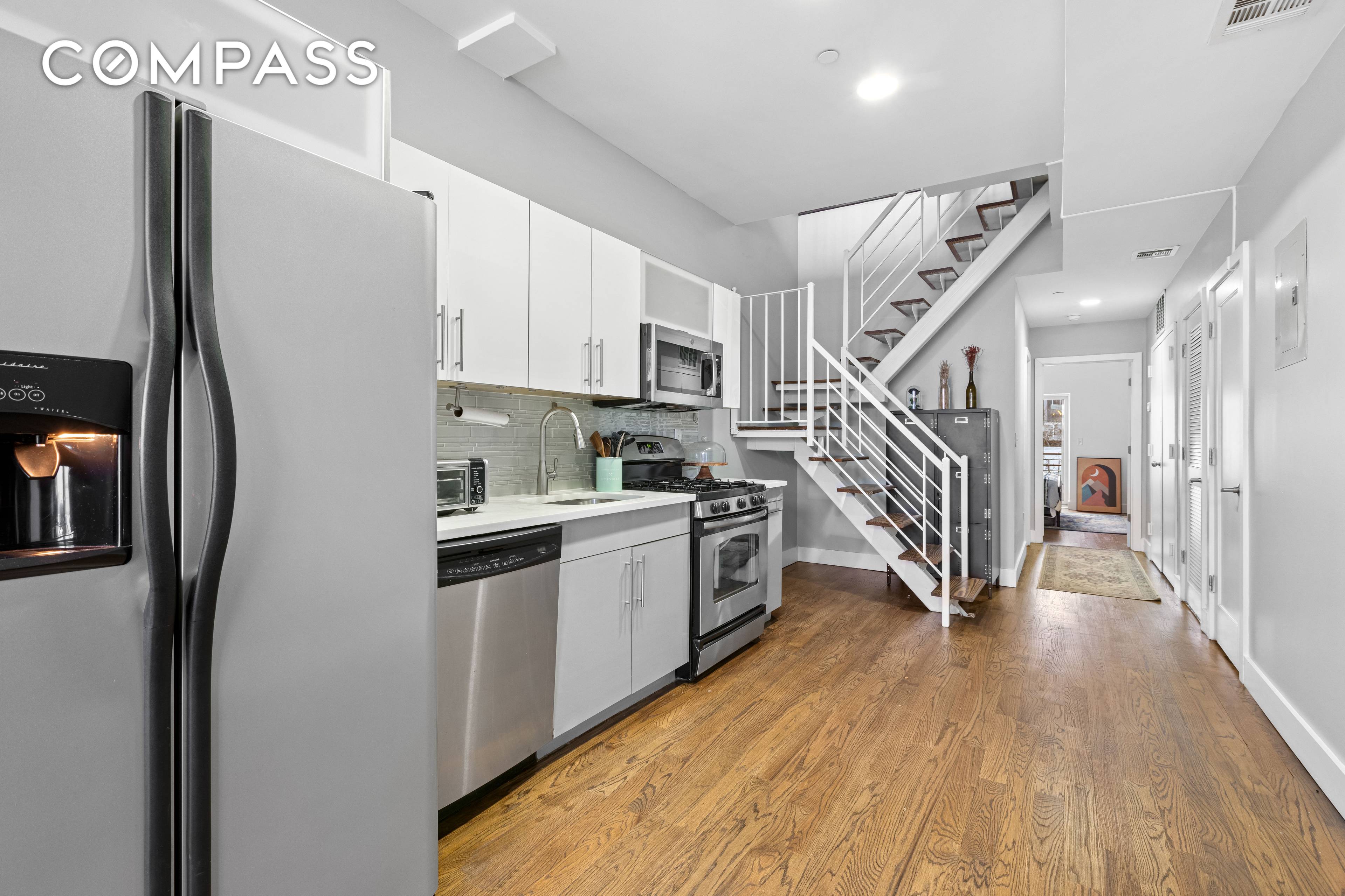 Located on a quiet, tree lined street just a block and a half from the lively Graham Avenue L train, this spacious and light filled penthouse was recently renovated with ...