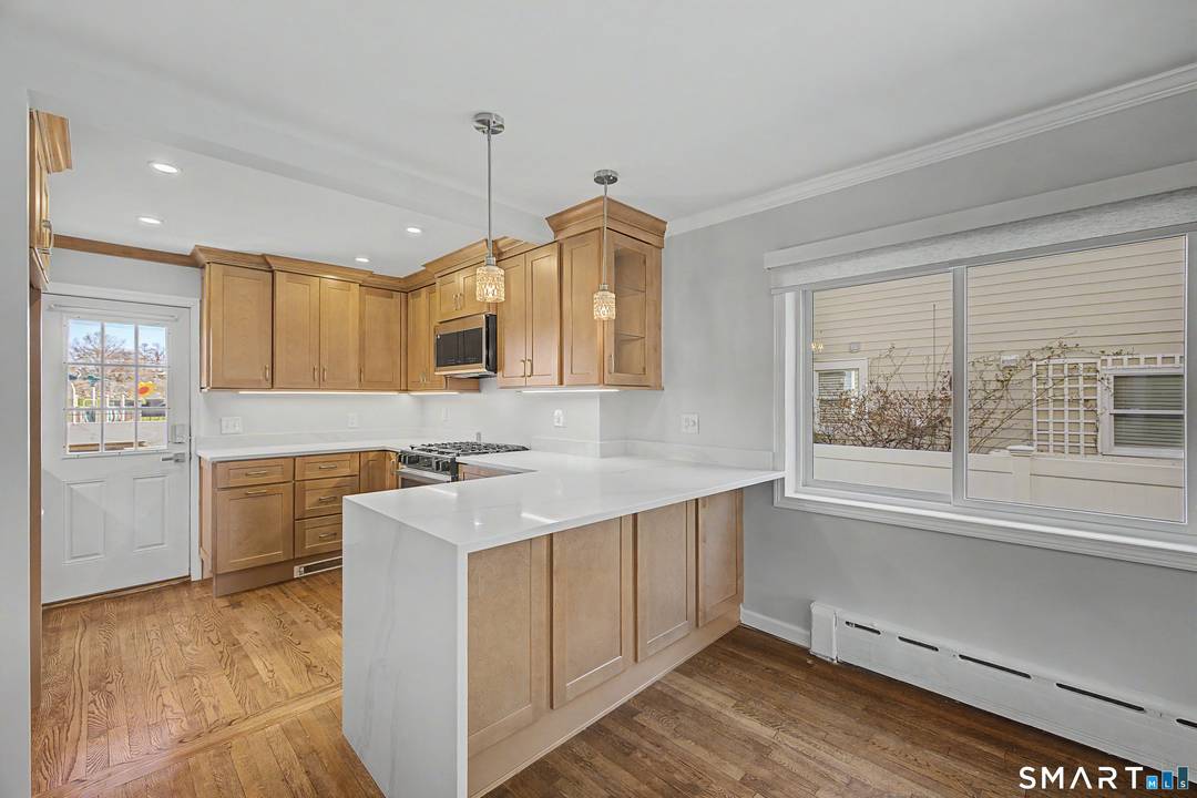 LOCATION ! Spacious 2 bed, 2 bath Ocean front townhome rental in sought after Shippan neighborhood offering approximately 1, 300SF of comfortable coastal living with beautiful water views and direct ...