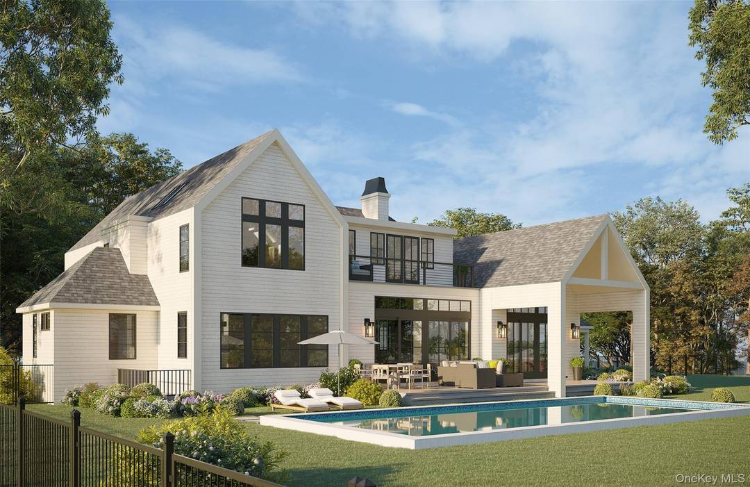 Set on 1. 2 acres, this newly constructed net zero, completed contemporary estate, offers the perfect blend of luxury, privacy, and convenience.