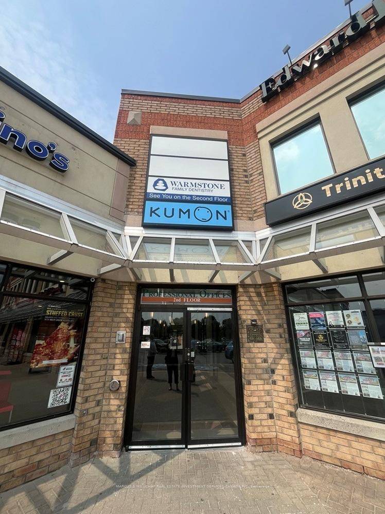 Second floor office space comprising 532 square feet available in a well established, pharmacy anchored retail plaza in the heart of Stittsville.