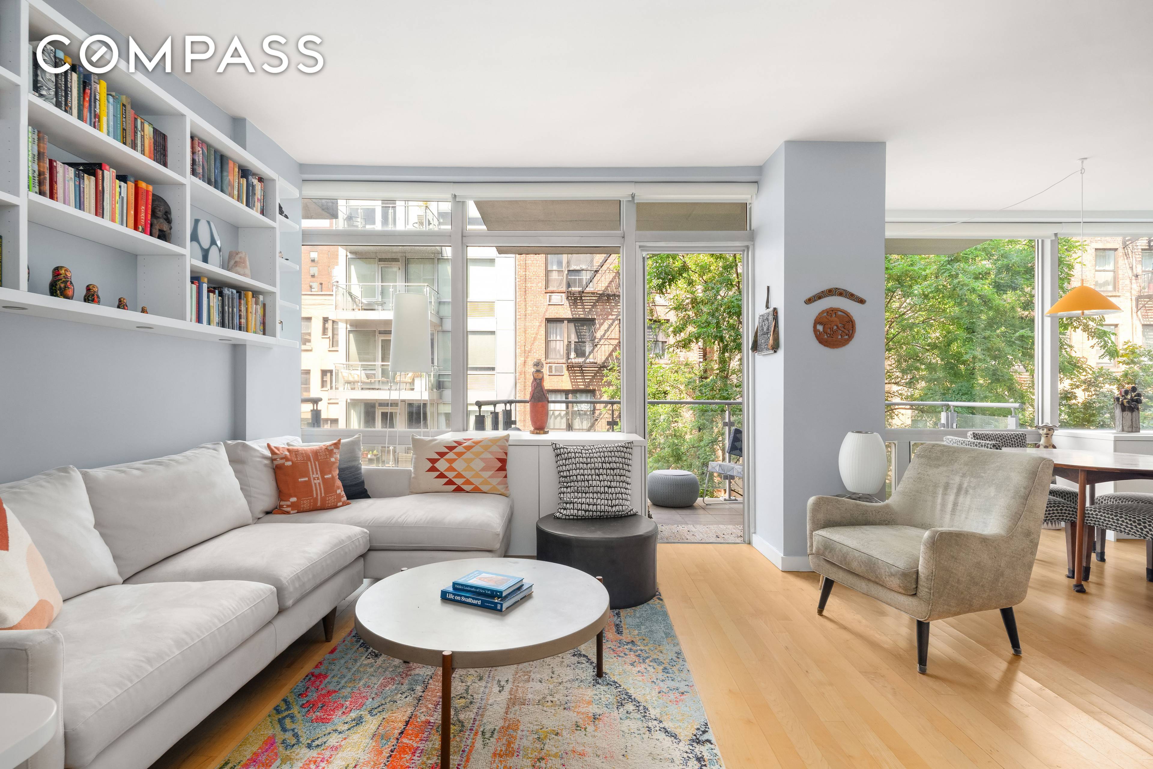 Prime East Village convertible 2 br 2ba condo with private outdoor space !