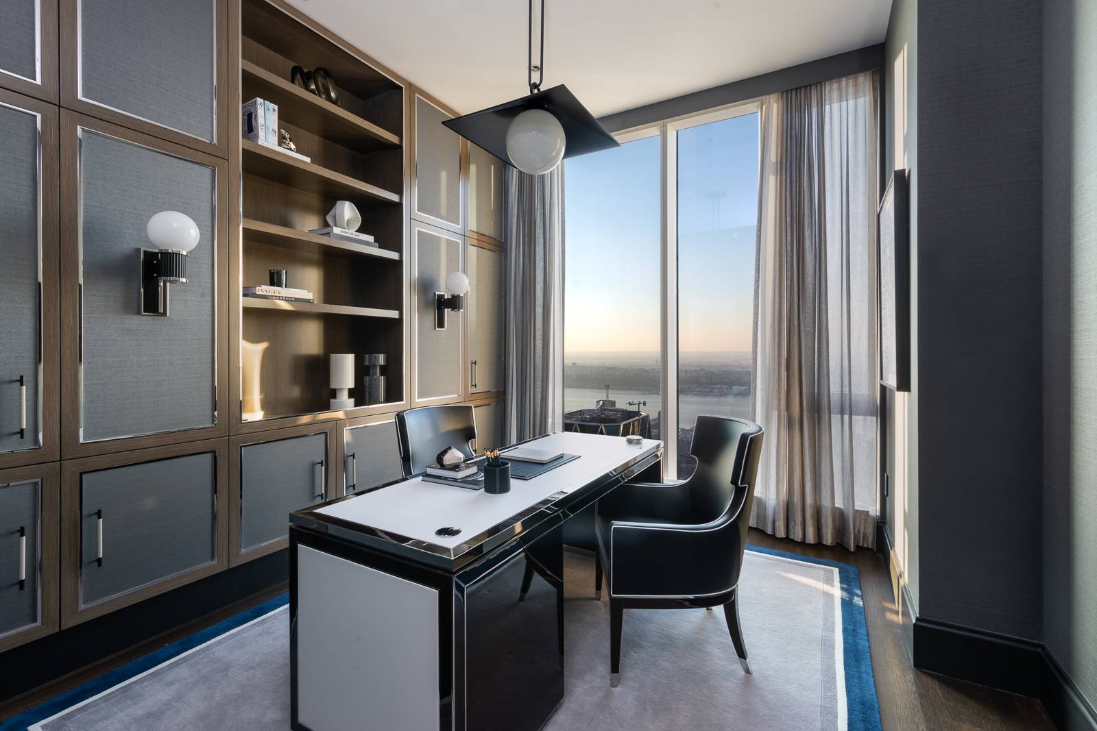 Reside over 700' above New York City in this residence at Central Park Tower.