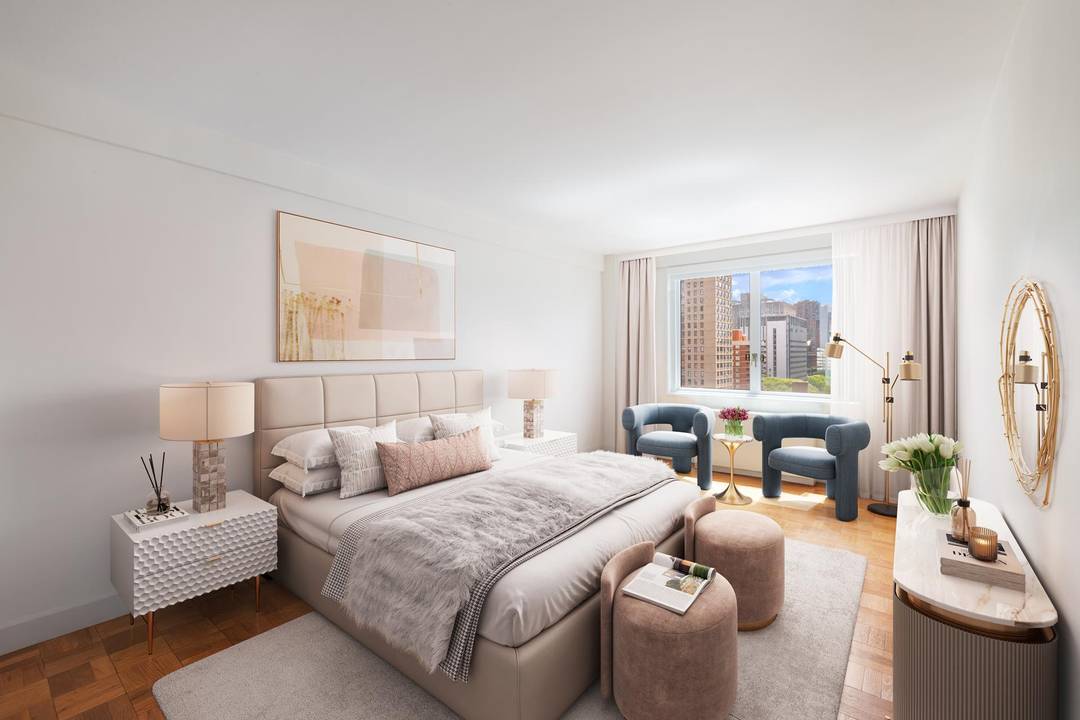 Expansive Corner 2 Bedroom, 2 Bath Easily Convertible to 3 Bedrooms Welcome to Residence 12H at The Peter James, a sun filled, spacious corner apartment located in the heart of ...