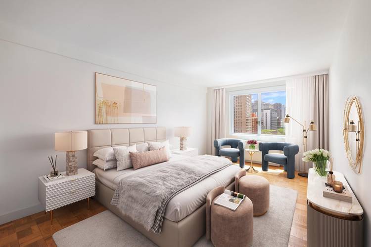 Expansive Corner 2 Bedroom, 2 Bath Easily Convertible to 3 Bedrooms Welcome to Residence 12H at The Peter James, a sun filled, spacious corner apartment located in the heart of ...