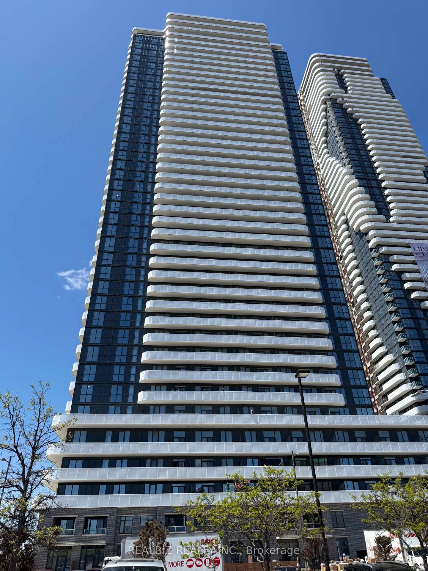 Brand new, never lived before 1 bedroom, 1 bathroom condo featuring an open concept kitchen and living room layout.