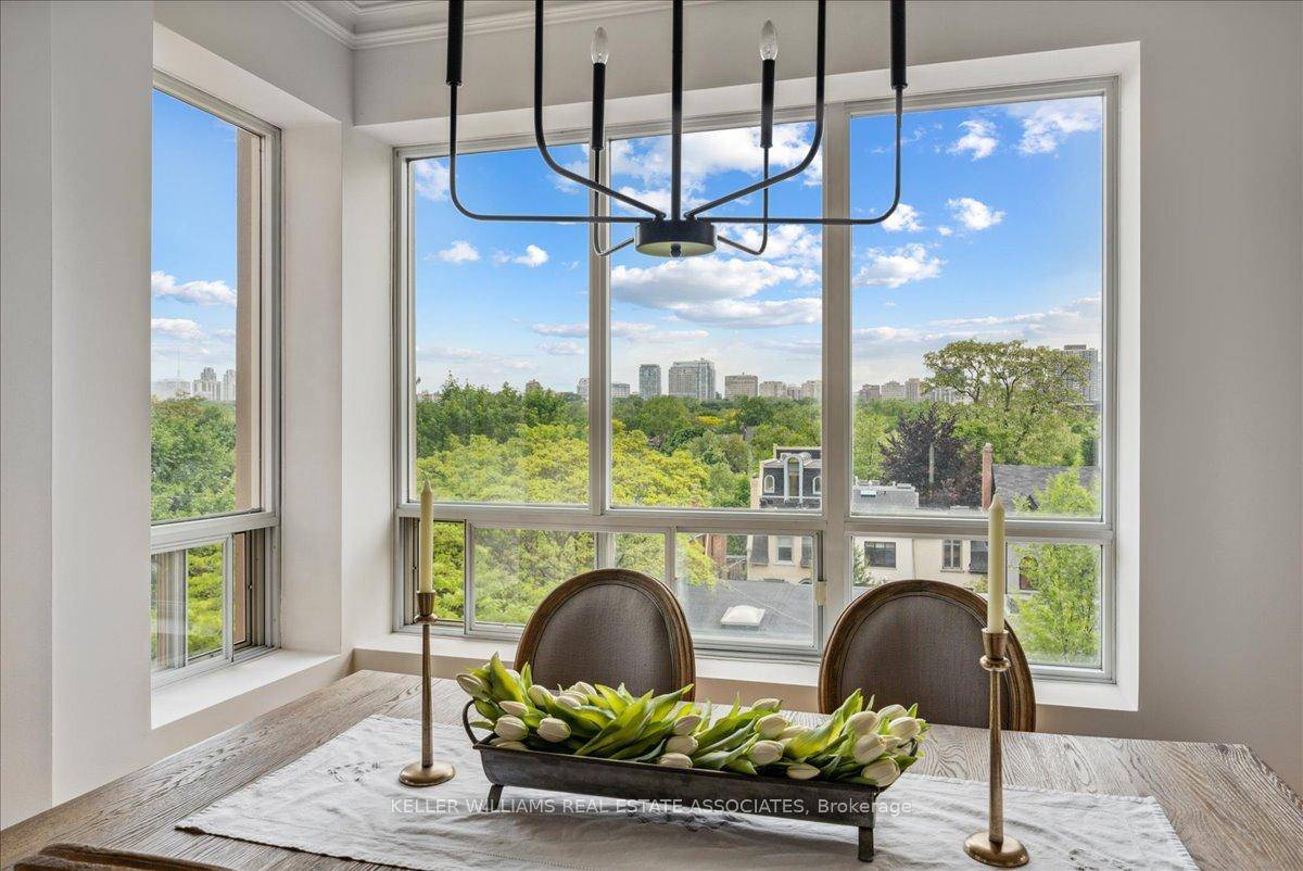 Stunning corner suite in a quiet boutique 7 storey building in Yorkville.