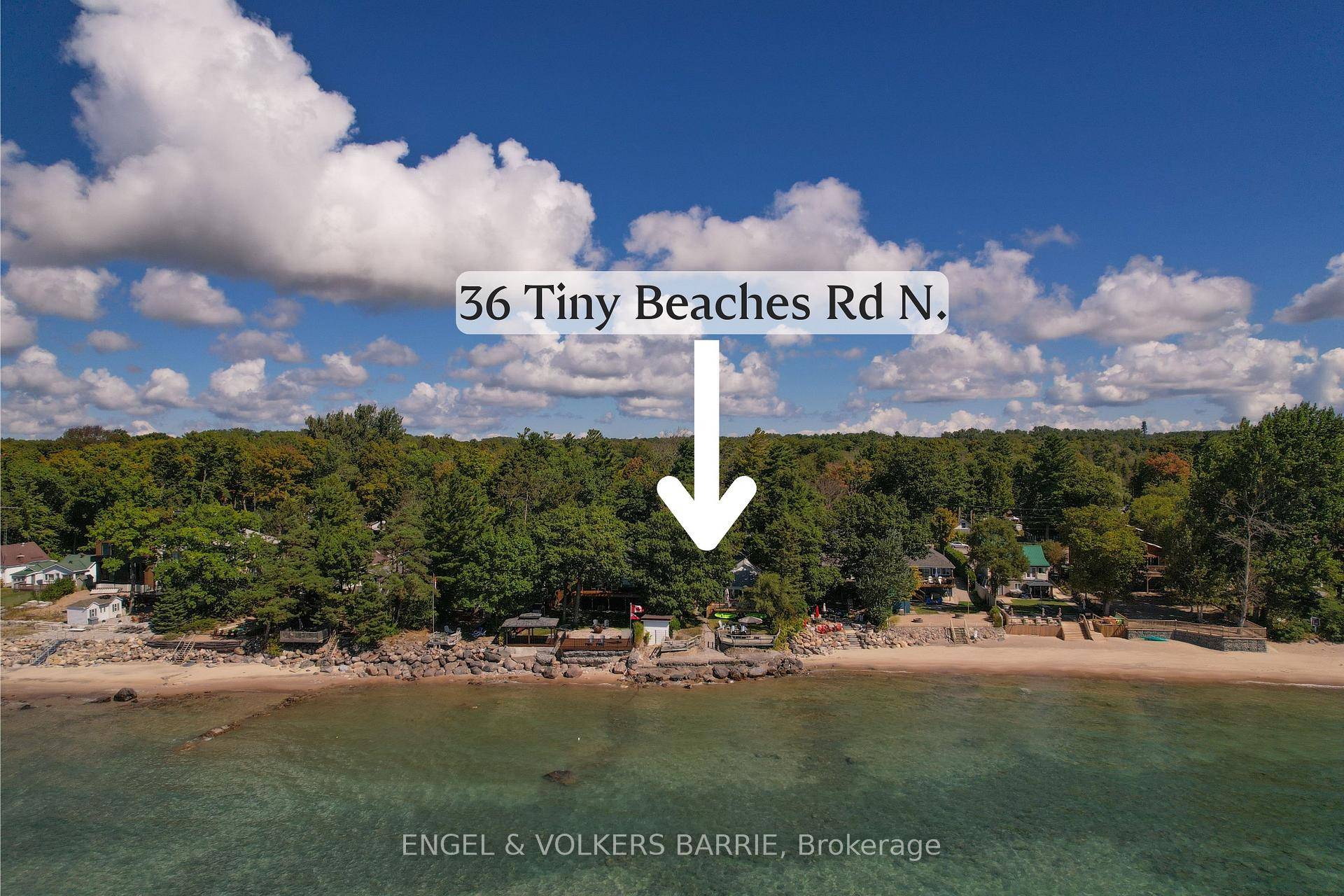 A rare slice of Tiny Township magic where two charming, well maintained cottages sit on one incredible lot.