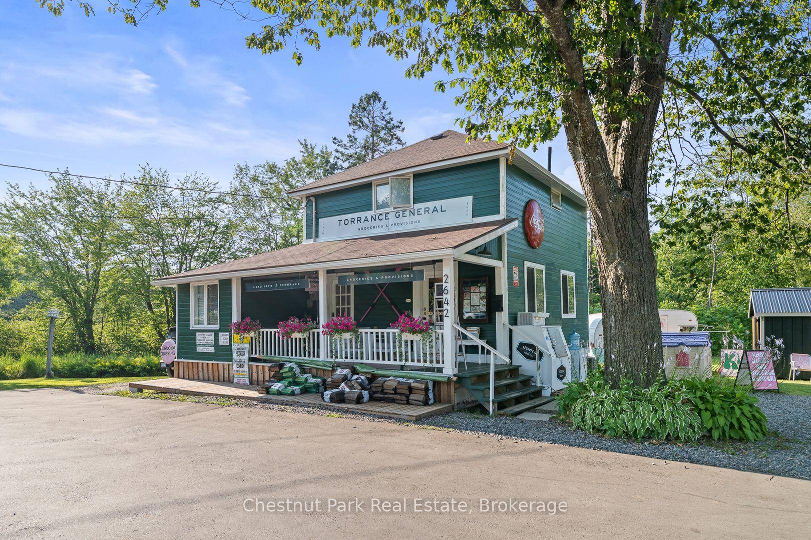 Step into a piece of Muskoka History with this rare opportunity to own the iconic Torrance General Store.