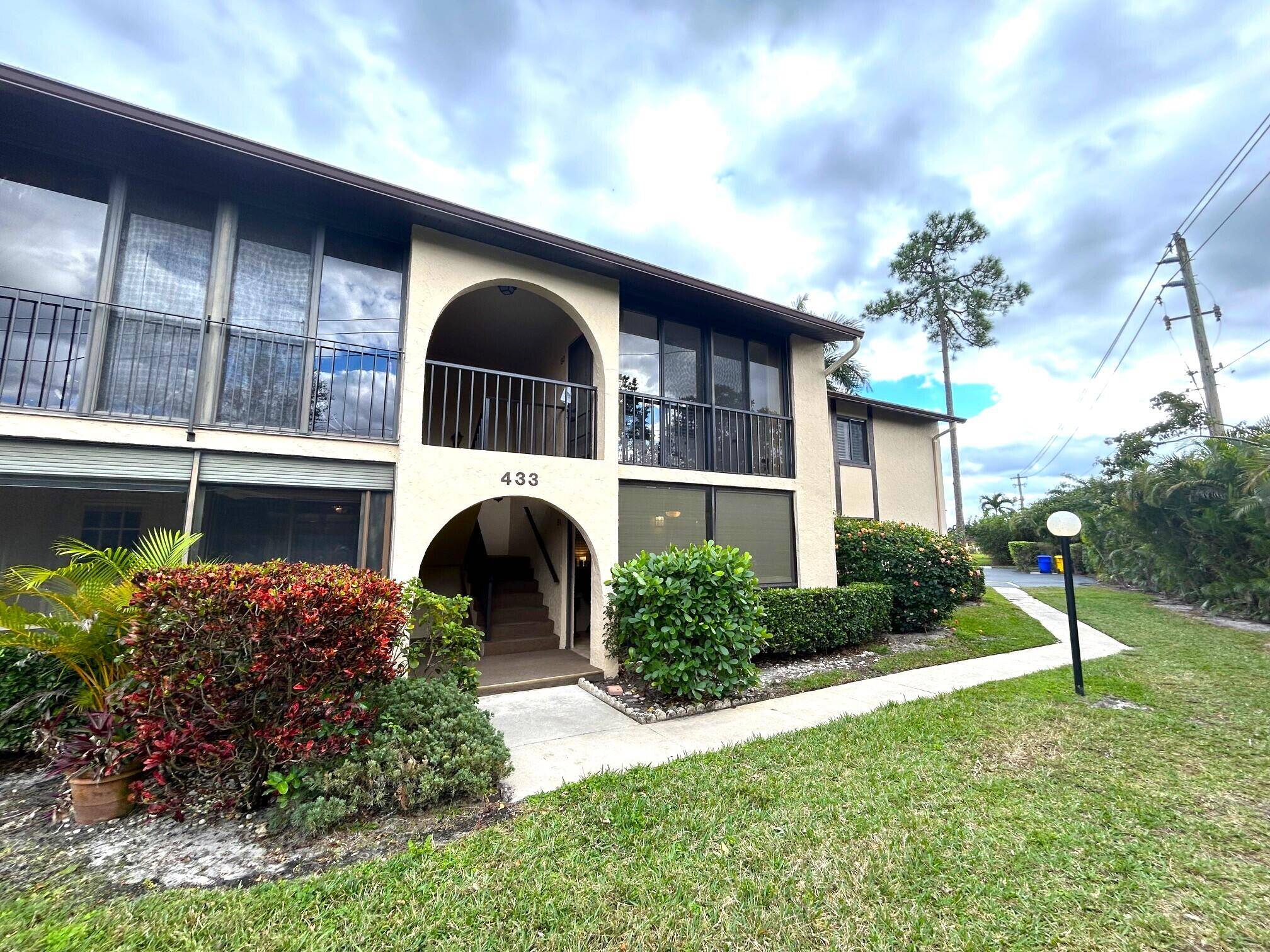 Beautifully renovated 2 bedroom 2 bath 1st floor corner condo.