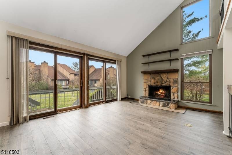 Corner unit with a fantastic open floorplan and attached garage.