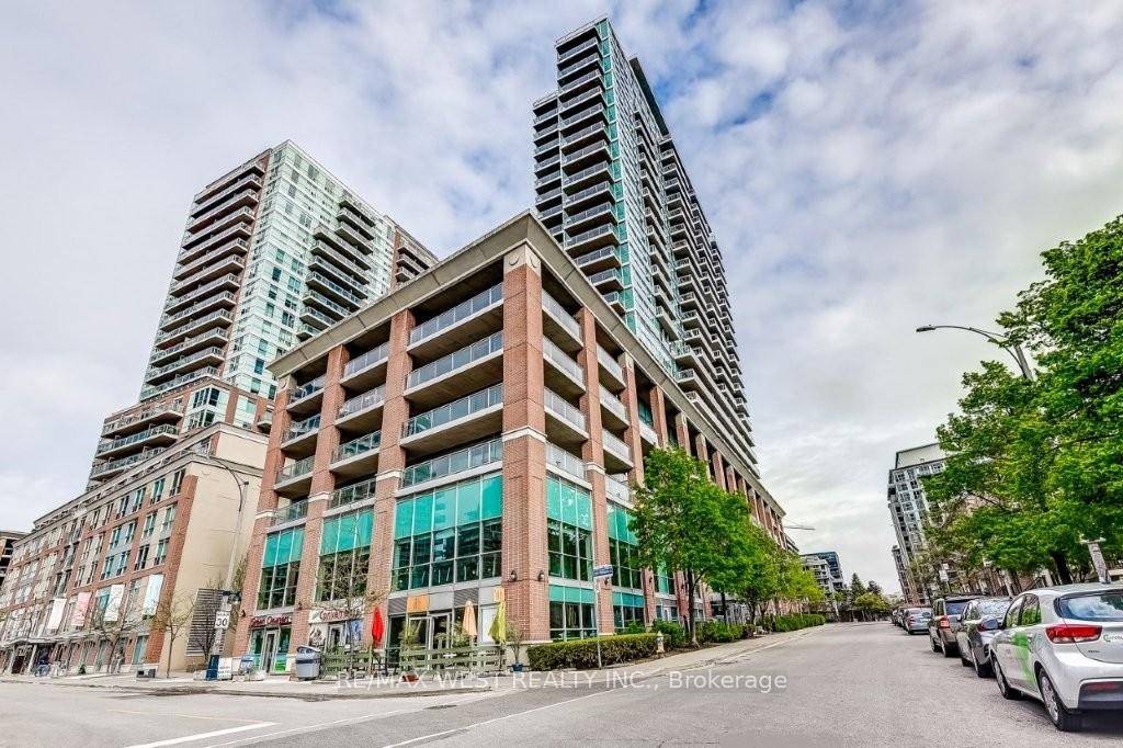 Corner unit features unparalleled city skyline views and community living in the heart of Liberty Village !