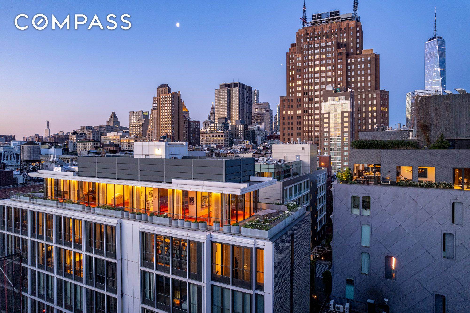 This may be the most important penthouse ever to come to the market in Soho, verifiably the only one of its kind.