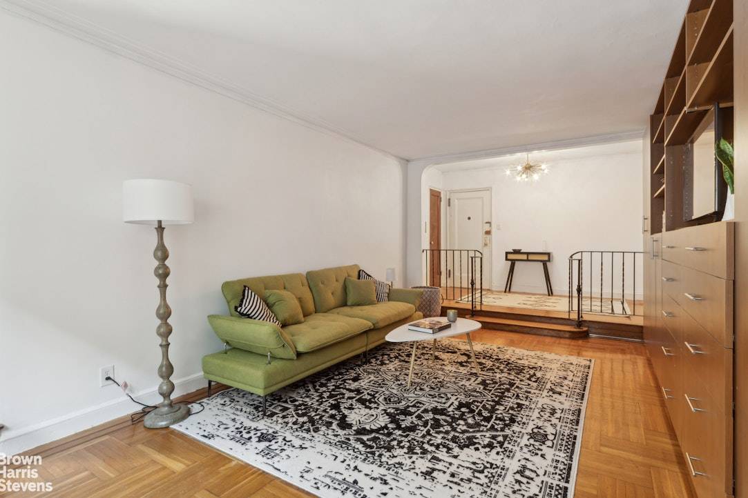 You can move right in to this stylish, comfortable, spacious and bright 1 bedroom home in one of the most thoughtfully designed and managed cooperative apartment buildings in Hudson Heights.