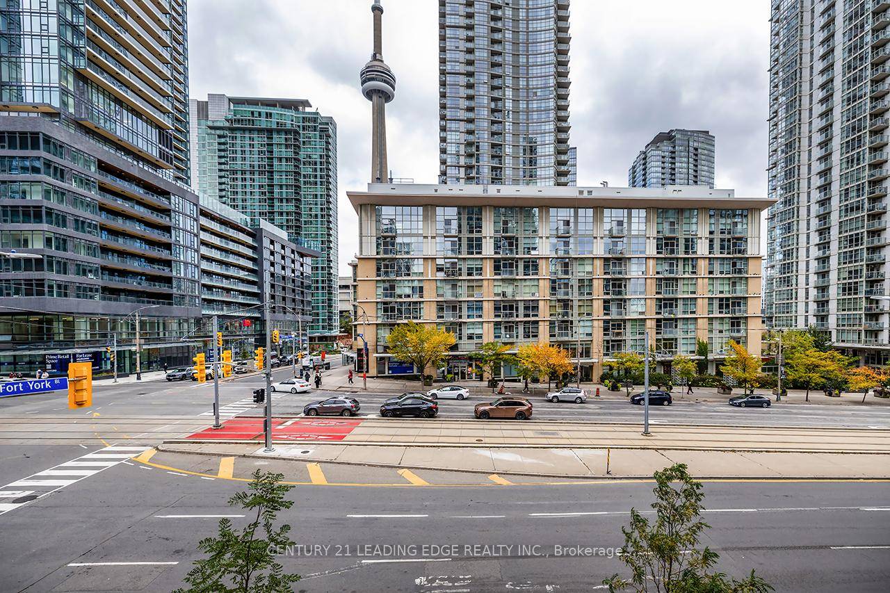 Bright and spacious 1 1 unit, Completely Renovated, New Kitchen, New floor and freshly painted, at The Gallery City Place.