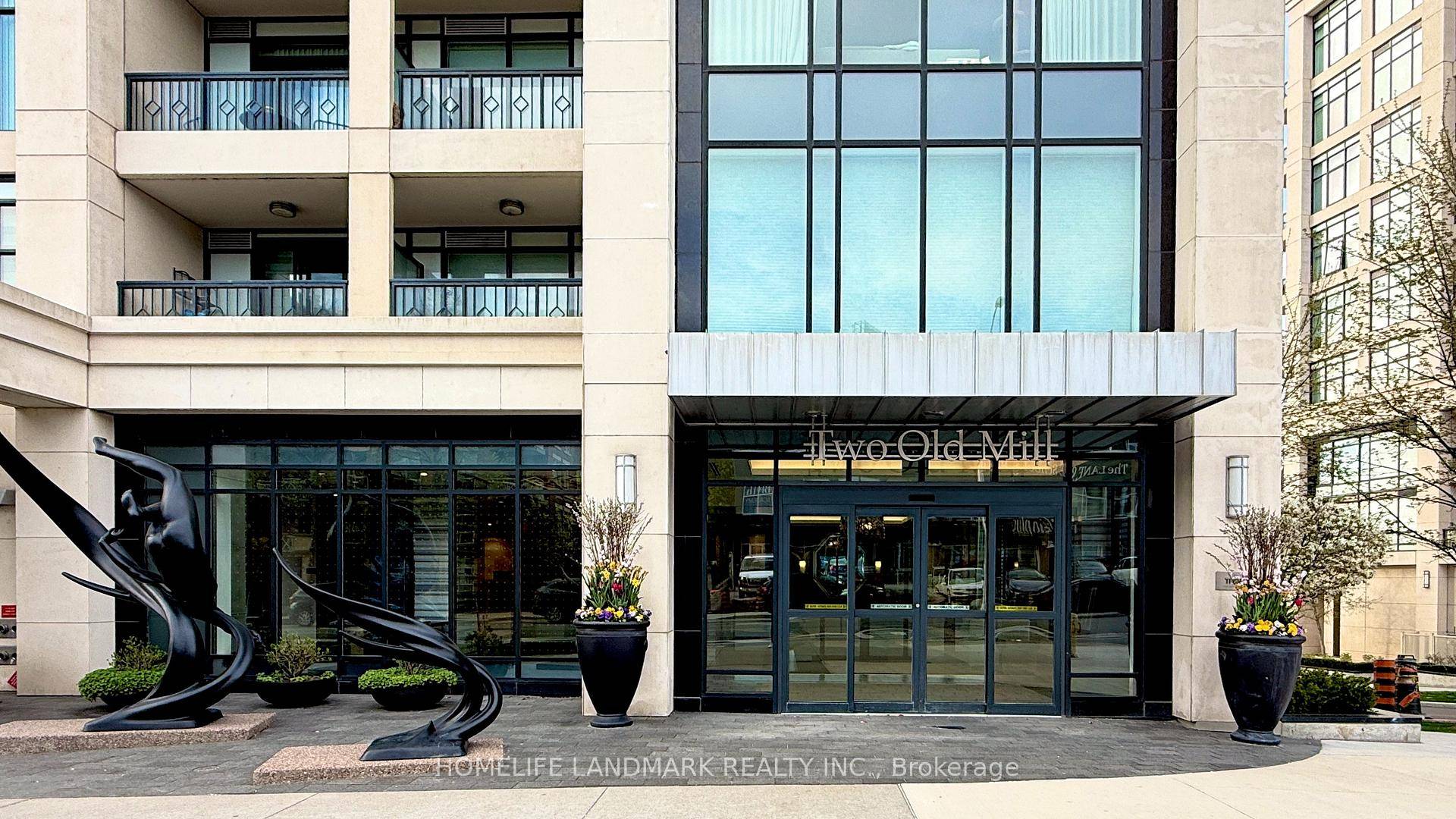 Stylish furnished 1 Den suite available at Tridel's prestigious Two Old Mill in the heart of Bloor West Village.