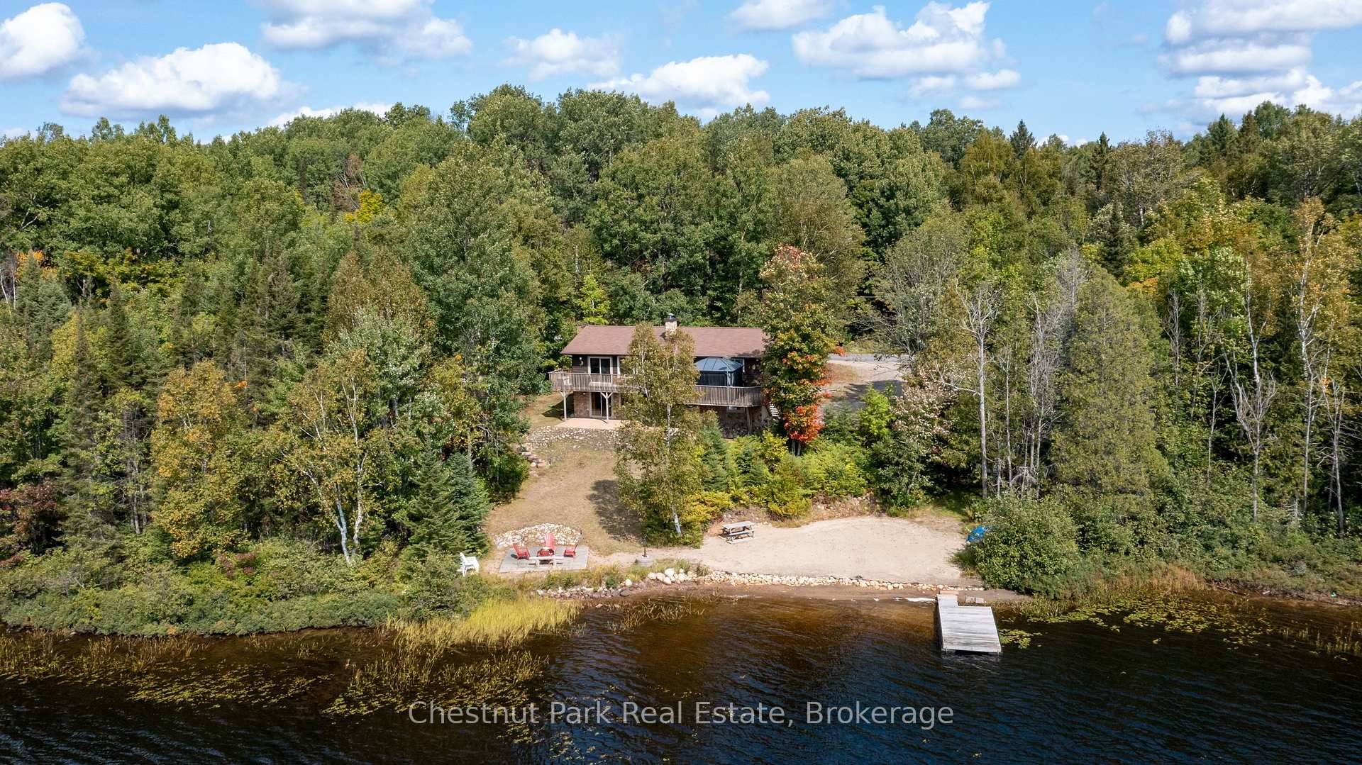 Very well maintained YEAR ROUND HOME COTTAGE ON LYNX LAKE in Kearney, locally and fondly known as Groom Lake.