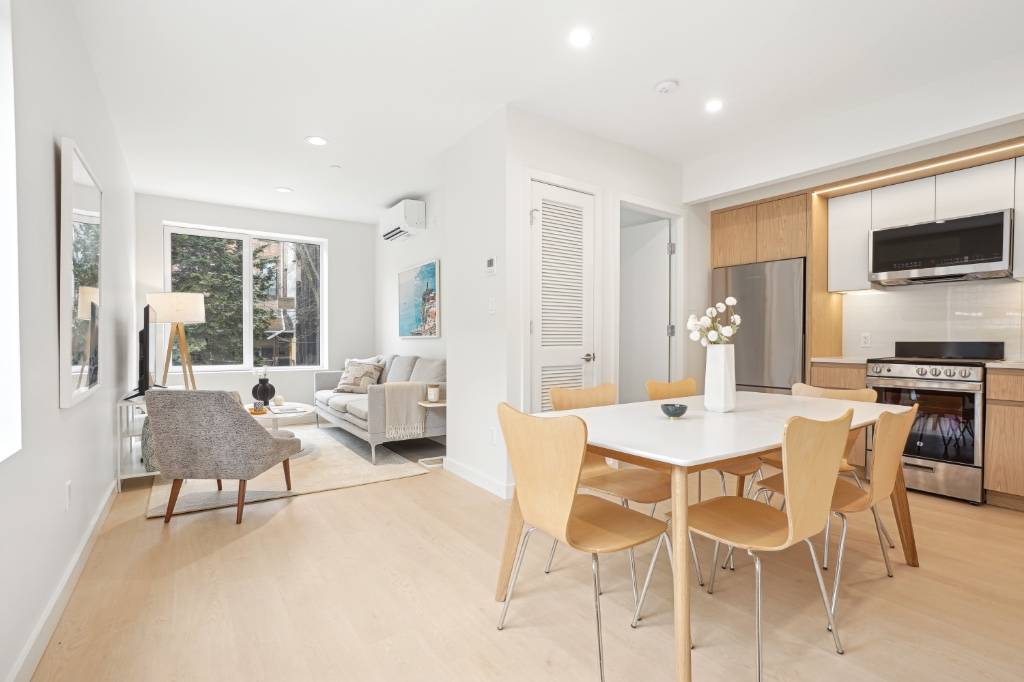 Experience Modern Comfort in 132 Waverly Avenues Stylish One Bedroom Units Easily flexes to a Two BedroomBe among the first to visit unit 3B, a sophisticated one bedroom one bath ...