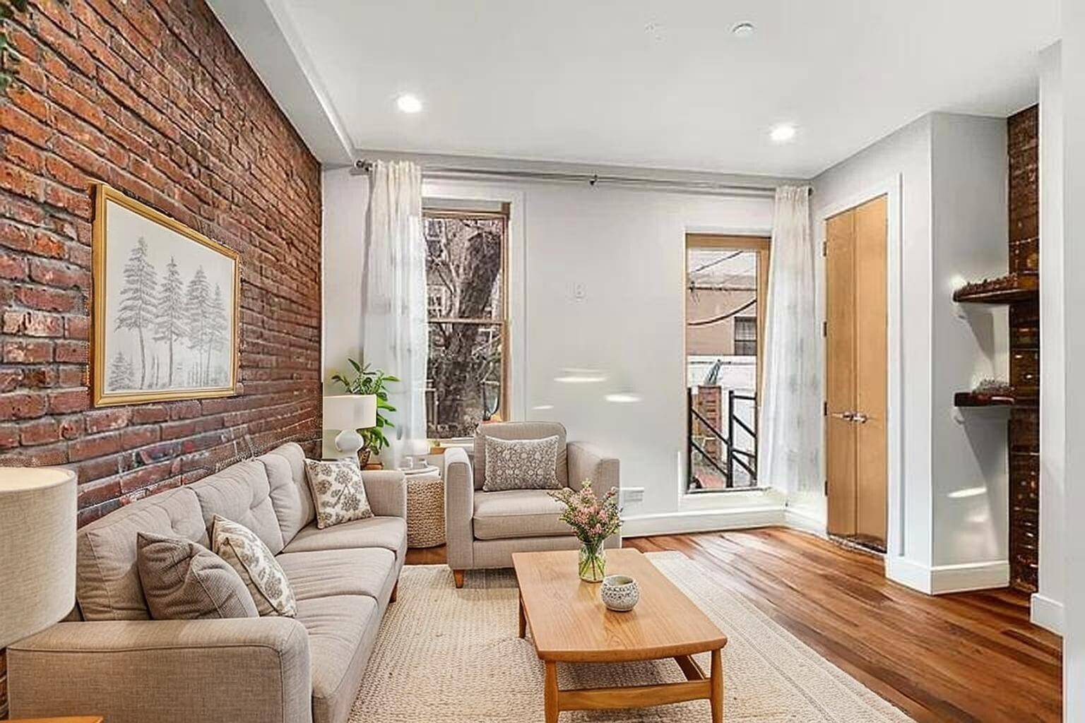 Apartment 1R at 33 Lexington is not your typical one bedroom home.