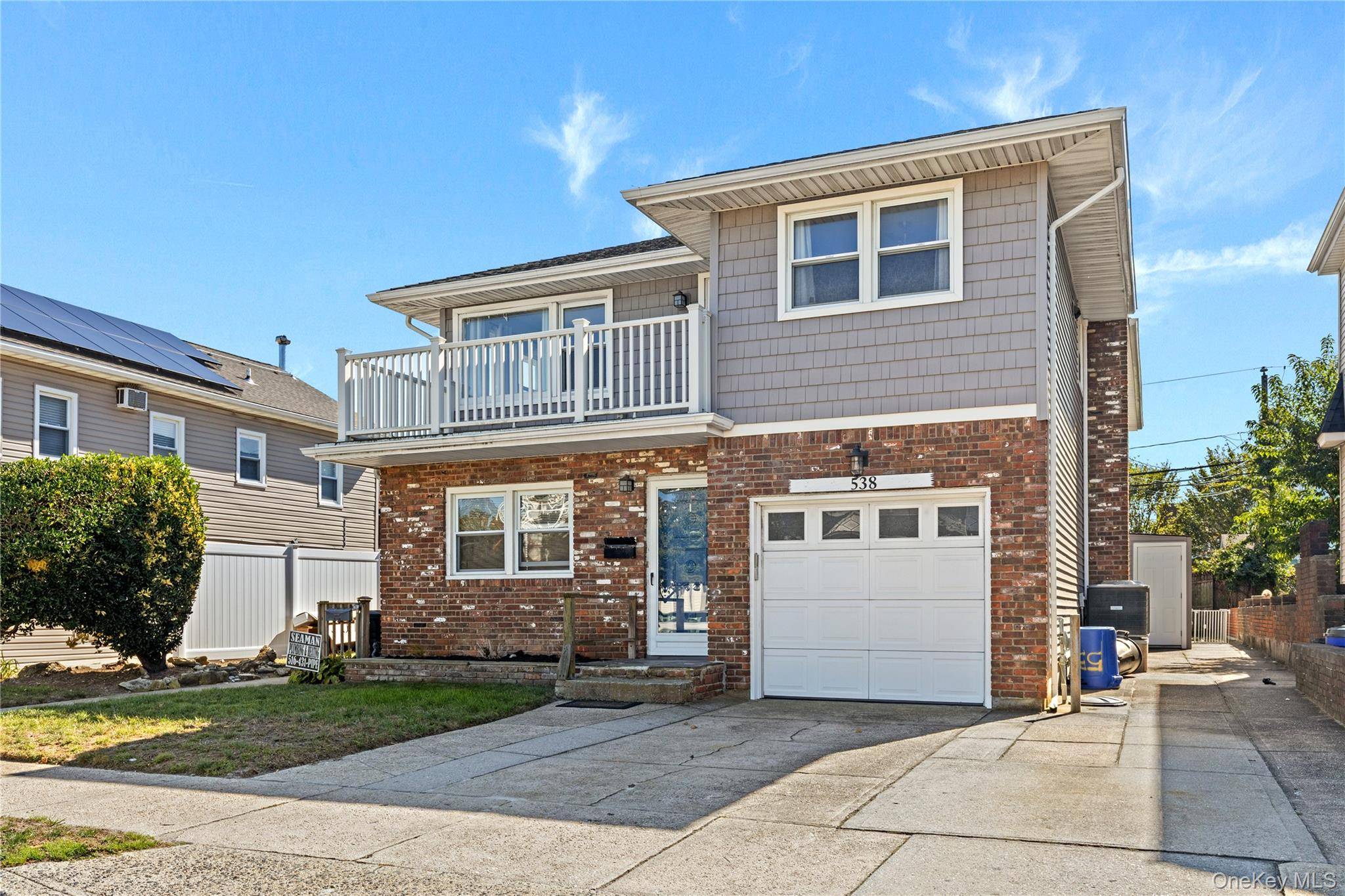 Westholme 3 Bedroom, 2 Bath upper apartment with front deck.