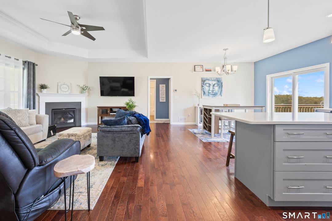 This modern ranch combines quality construction with a versatile layout.