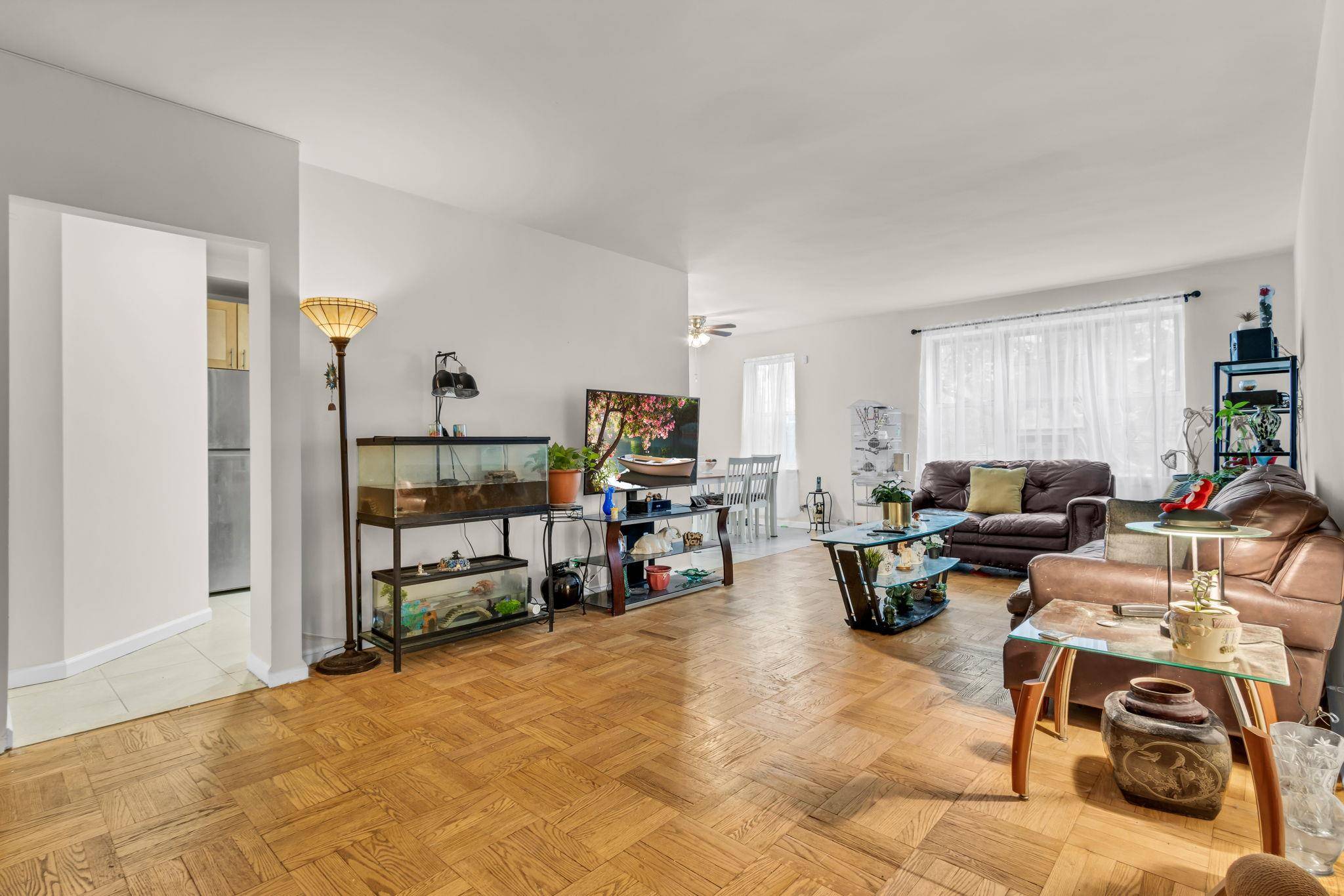 Welcome to 640 W 231st St 2B, an east facing, freshly painted 3 bedroom, 2 full bathroom co op, bathed in natural light throughout the day.