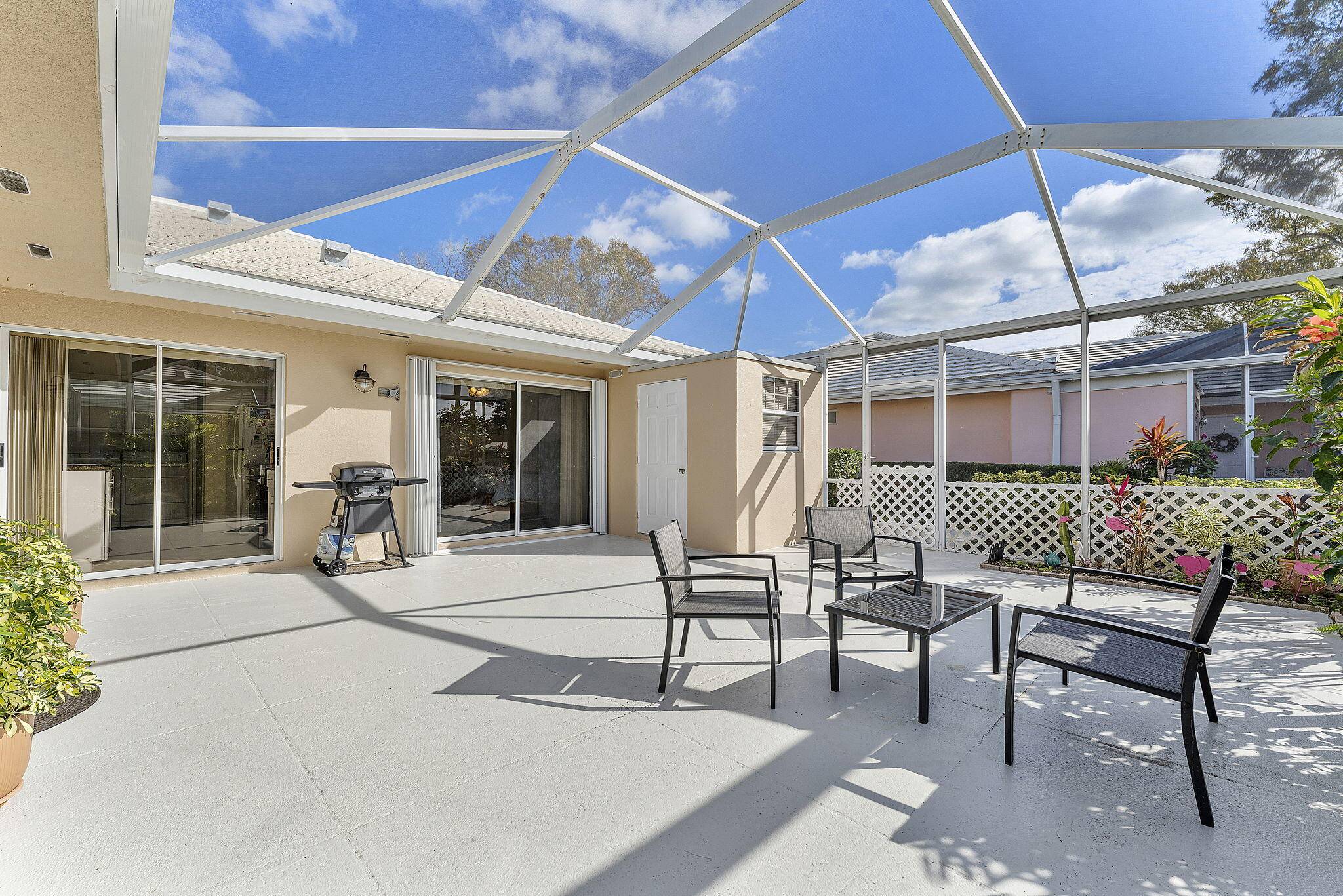 Step into this beautifully designed 2 bedroom, 2 bathroom villa, where elegance meets comfort.