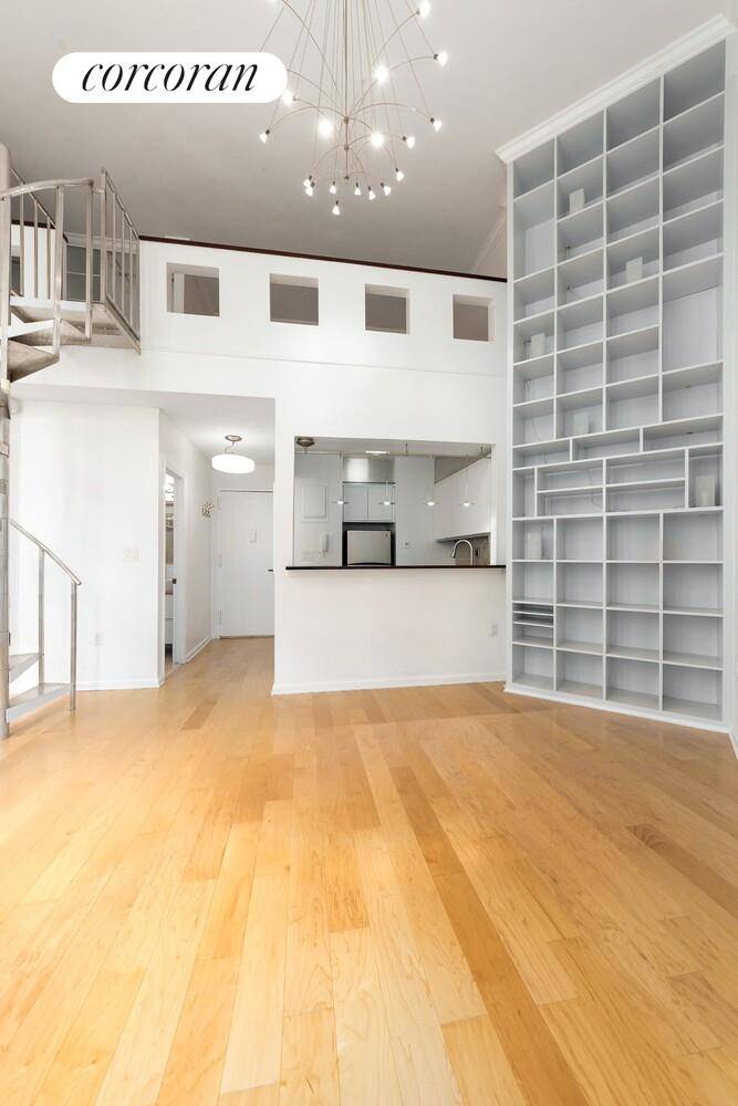 Amazing studio with separate sleeping loft.