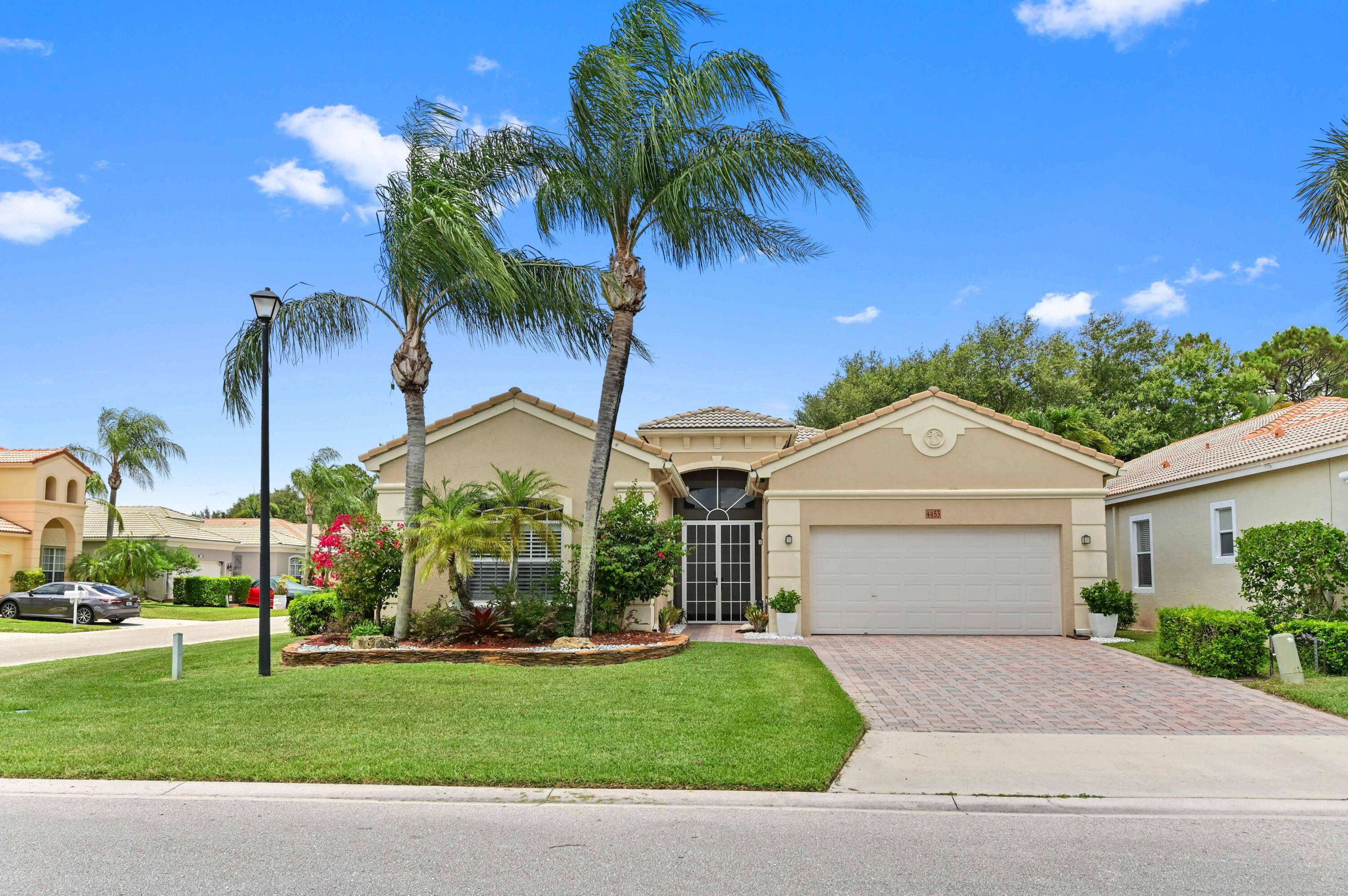 Welcome to this beautiful 1 story home in the gated community of Andros Isle, perfectly situated on a corner lot within a quiet cul de sac.