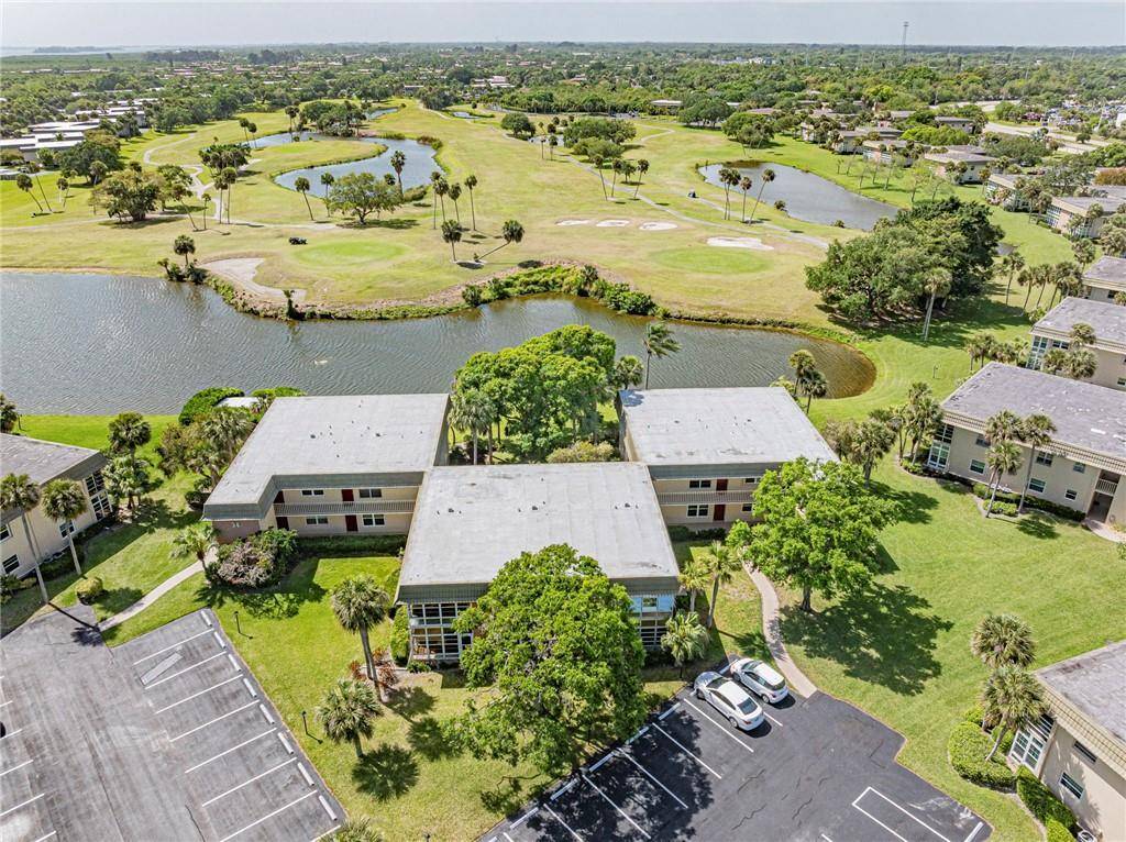 Cozy 1 bd, 1. 5 ba FIRST FLOOR Condo w stunning lake golf course views.